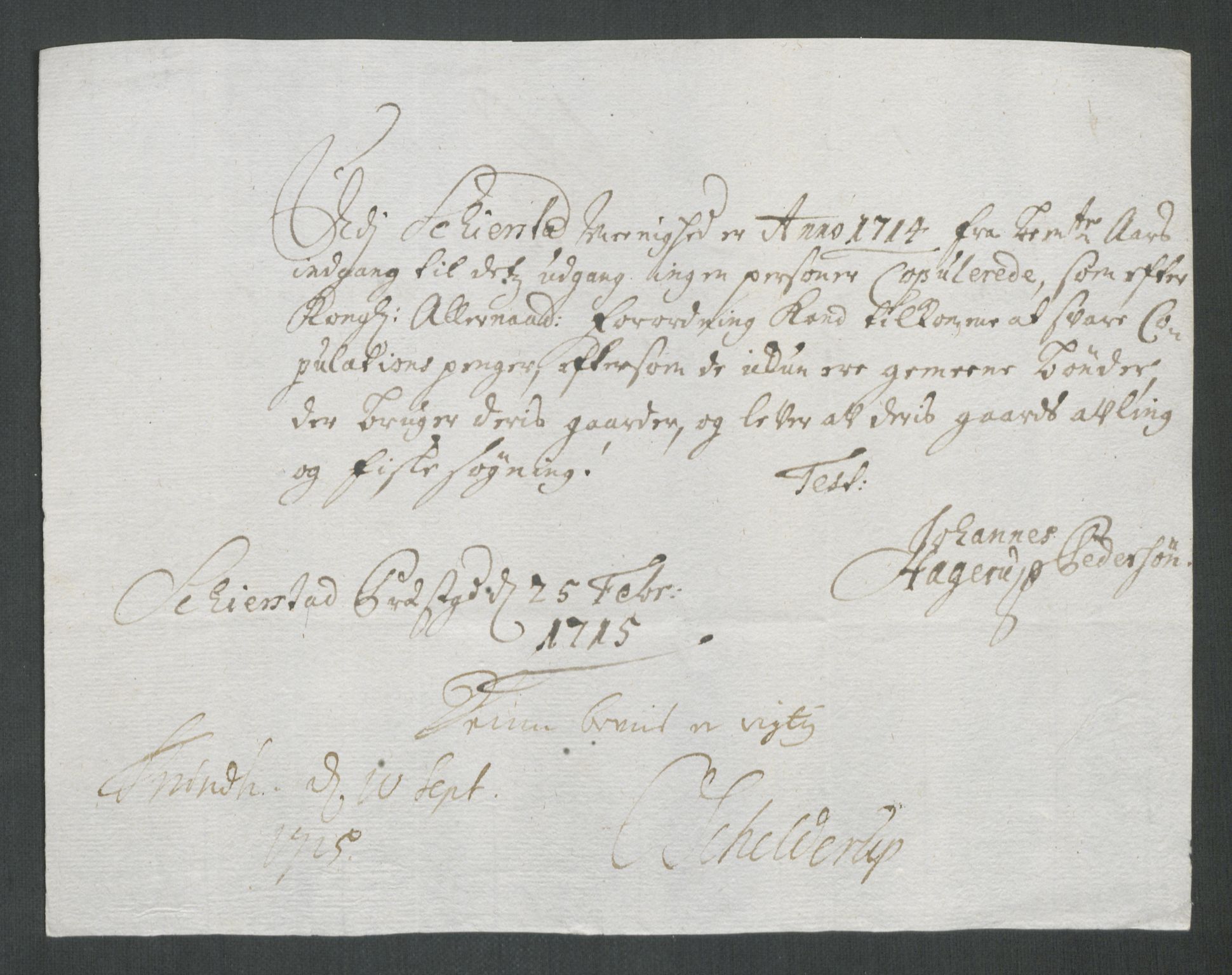Rentekammeret inntil 1814, Reviderte regnskaper, Fogderegnskap, AV/RA-EA-4092/R66/L4584: Fogderegnskap Salten, 1714, s. 106