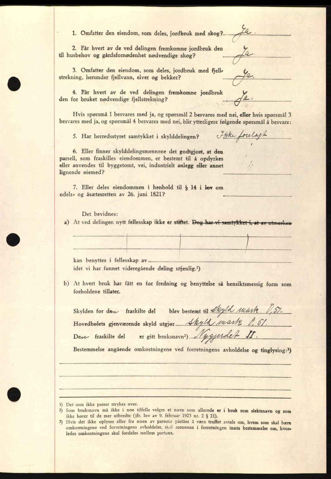 Romsdal sorenskriveri, AV/SAT-A-4149/1/2/2C: Pantebok nr. A10, 1941-1941, Dagboknr: 1094/1941