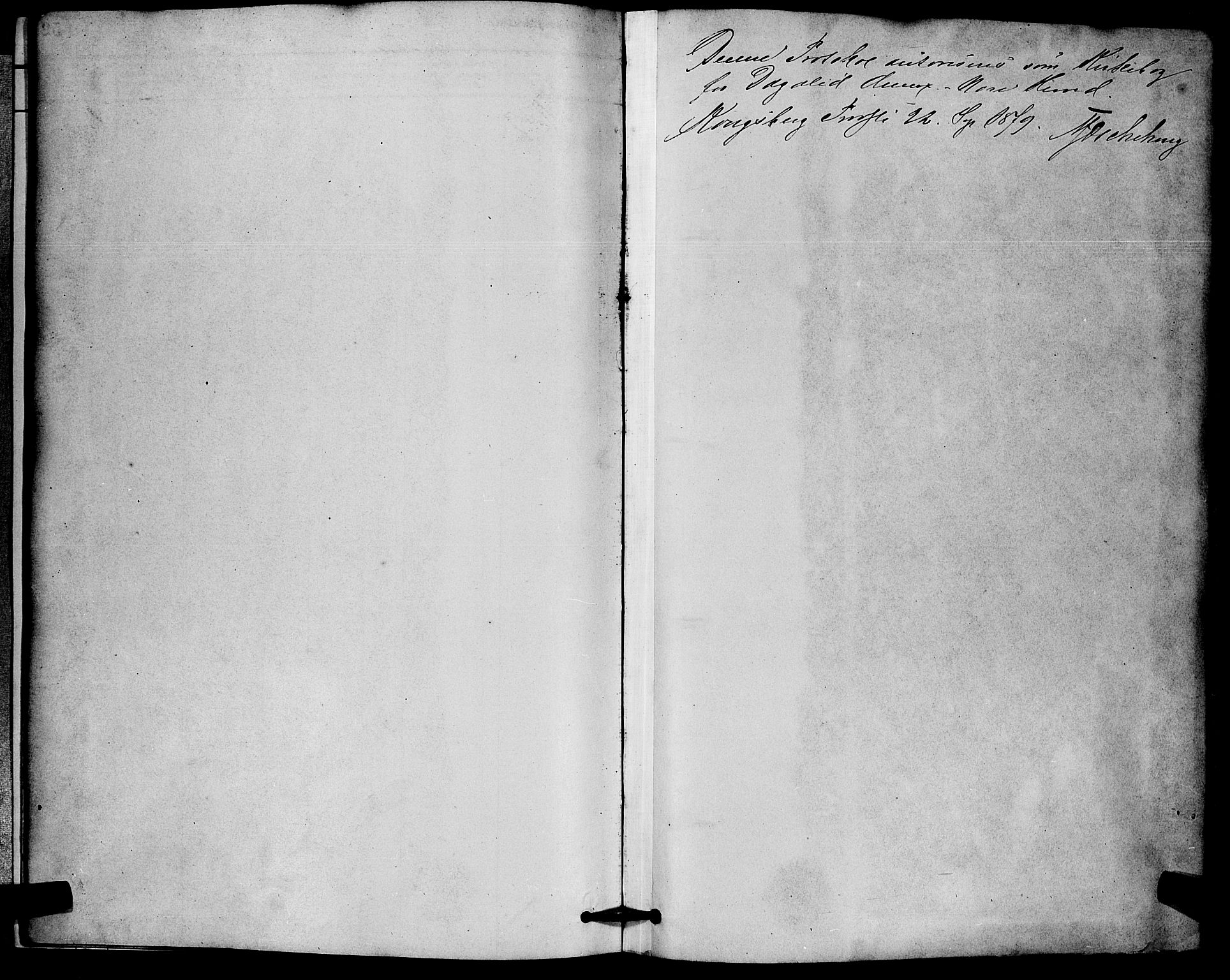 Nore kirkebøker, SAKO/A-238/G/Gc/L0002: Klokkerbok nr. III 2, 1878-1883