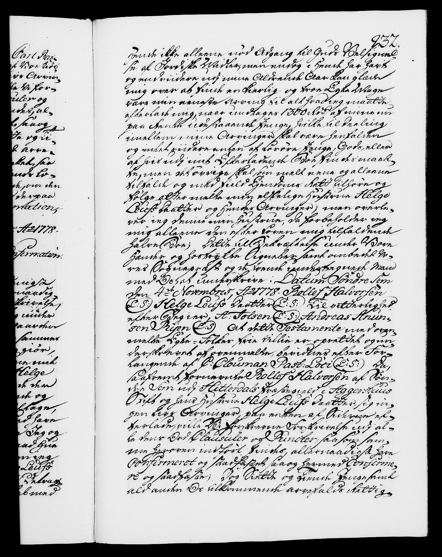 Danske Kanselli 1572-1799, RA/EA-3023/F/Fc/Fca/Fcaa/L0047: Norske registre, 1776-1778, s. 932a