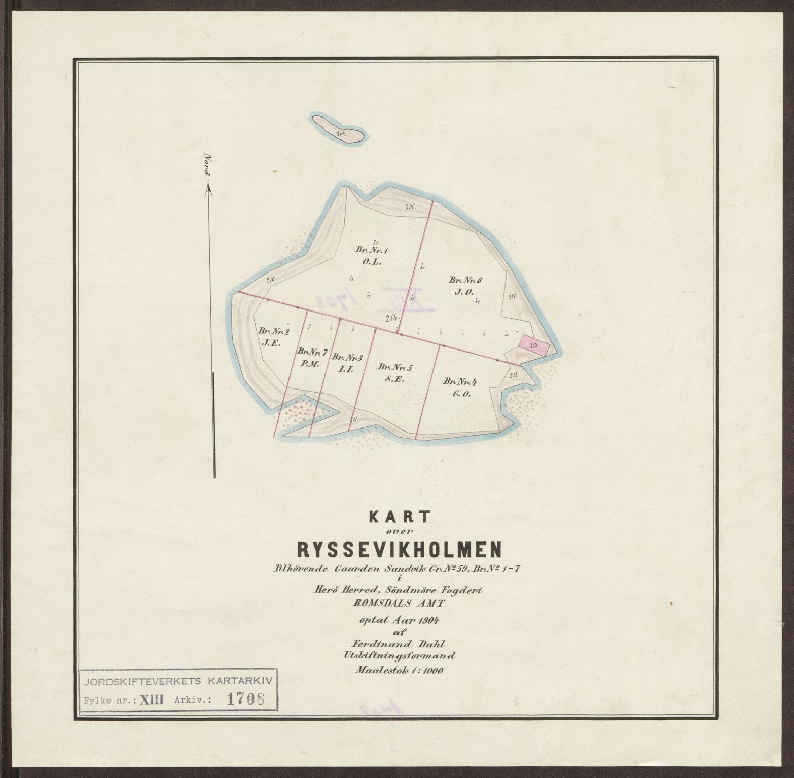 Jordskifteverkets kartarkiv, RA/S-3929/T, 1859-1988, s. 2023