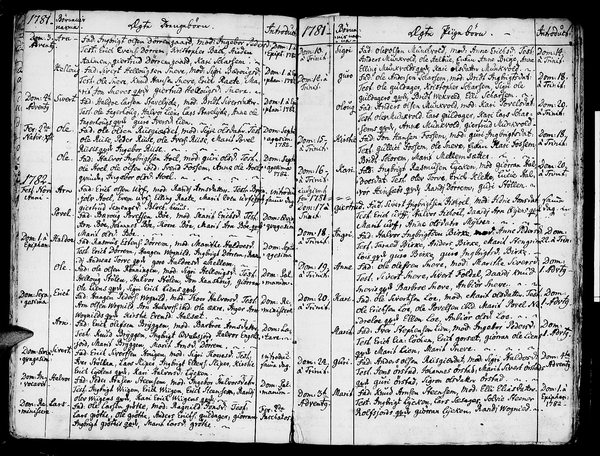 Ministerialprotokoller, klokkerbøker og fødselsregistre - Sør-Trøndelag, AV/SAT-A-1456/678/L0892: Ministerialbok nr. 678A02, 1781-1793