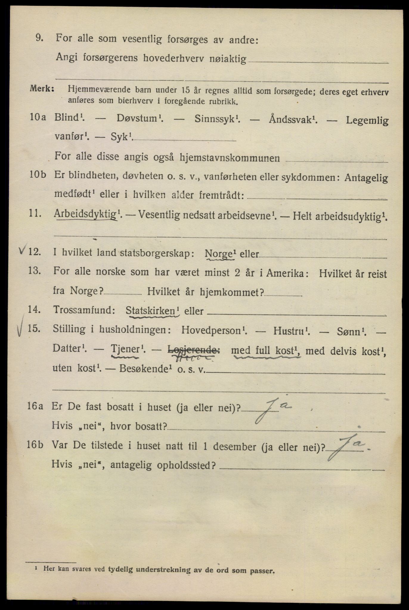 SAO, Folketelling 1920 for 0301 Kristiania kjøpstad, 1920, s. 588310