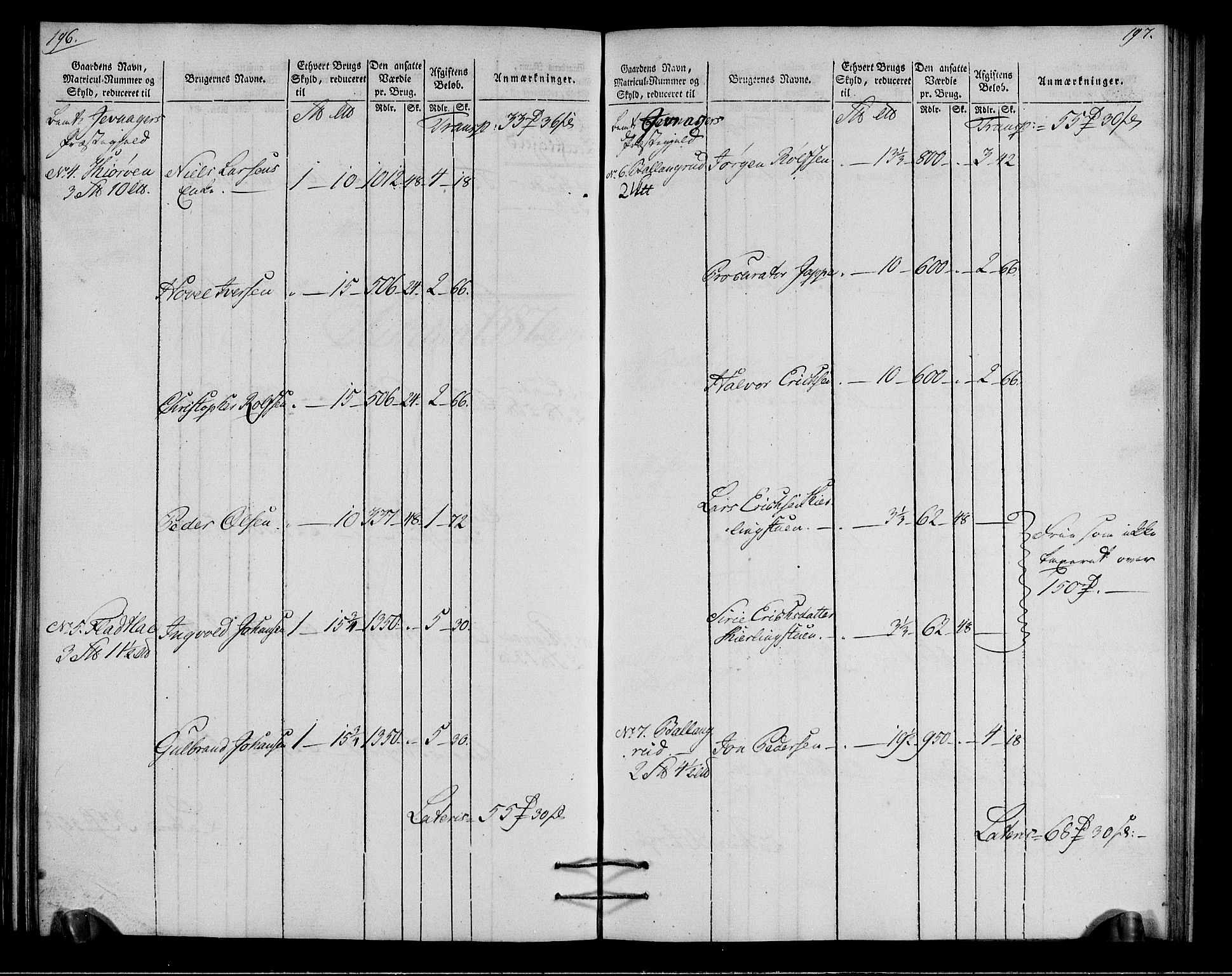 Rentekammeret inntil 1814, Realistisk ordnet avdeling, AV/RA-EA-4070/N/Ne/Nea/L0037: Toten fogderi. Oppebørselsregister, 1803-1804, s. 101