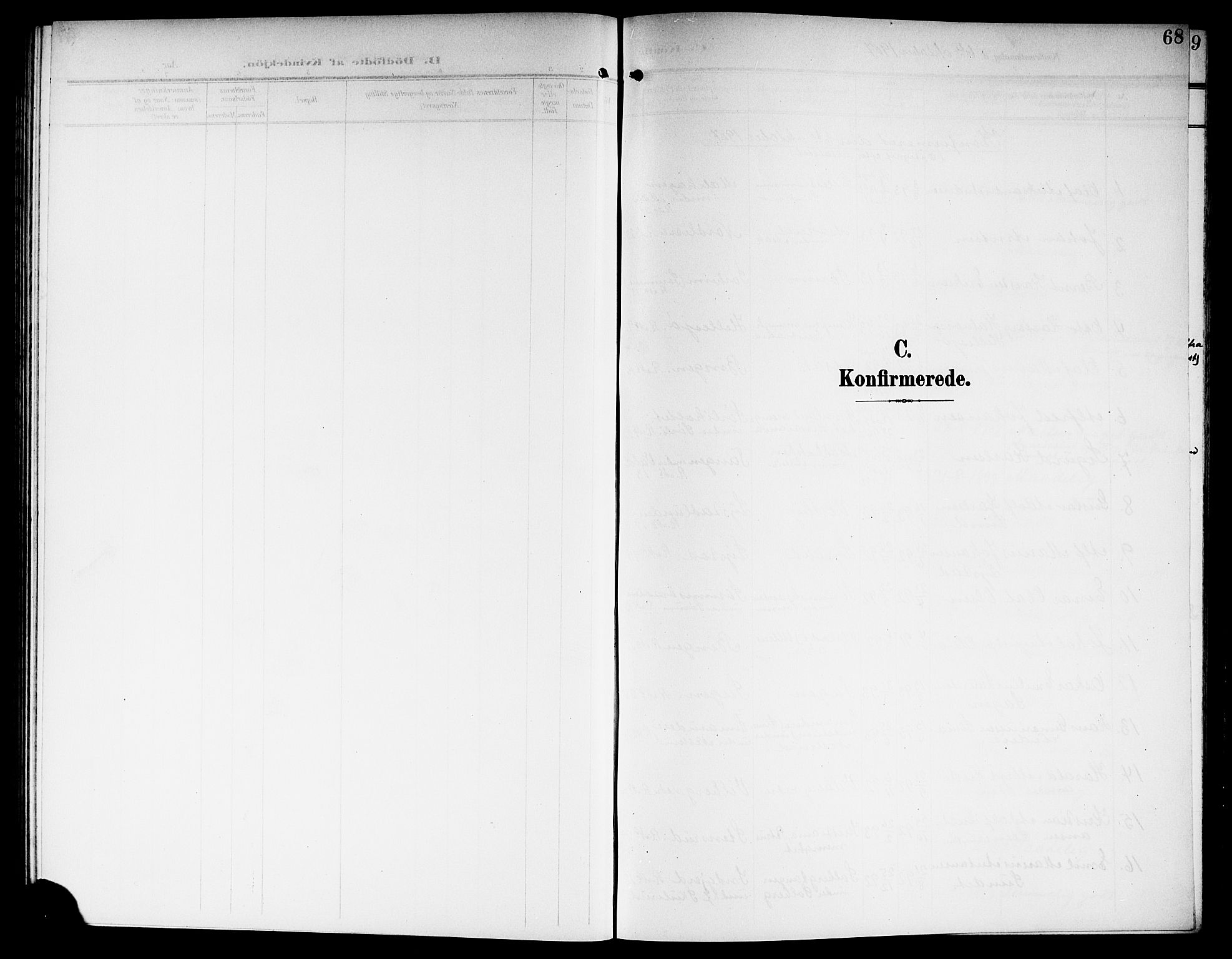 Sørum prestekontor Kirkebøker, SAO/A-10303/G/Ga/L0007: Klokkerbok nr. I 7, 1907-1917, s. 68
