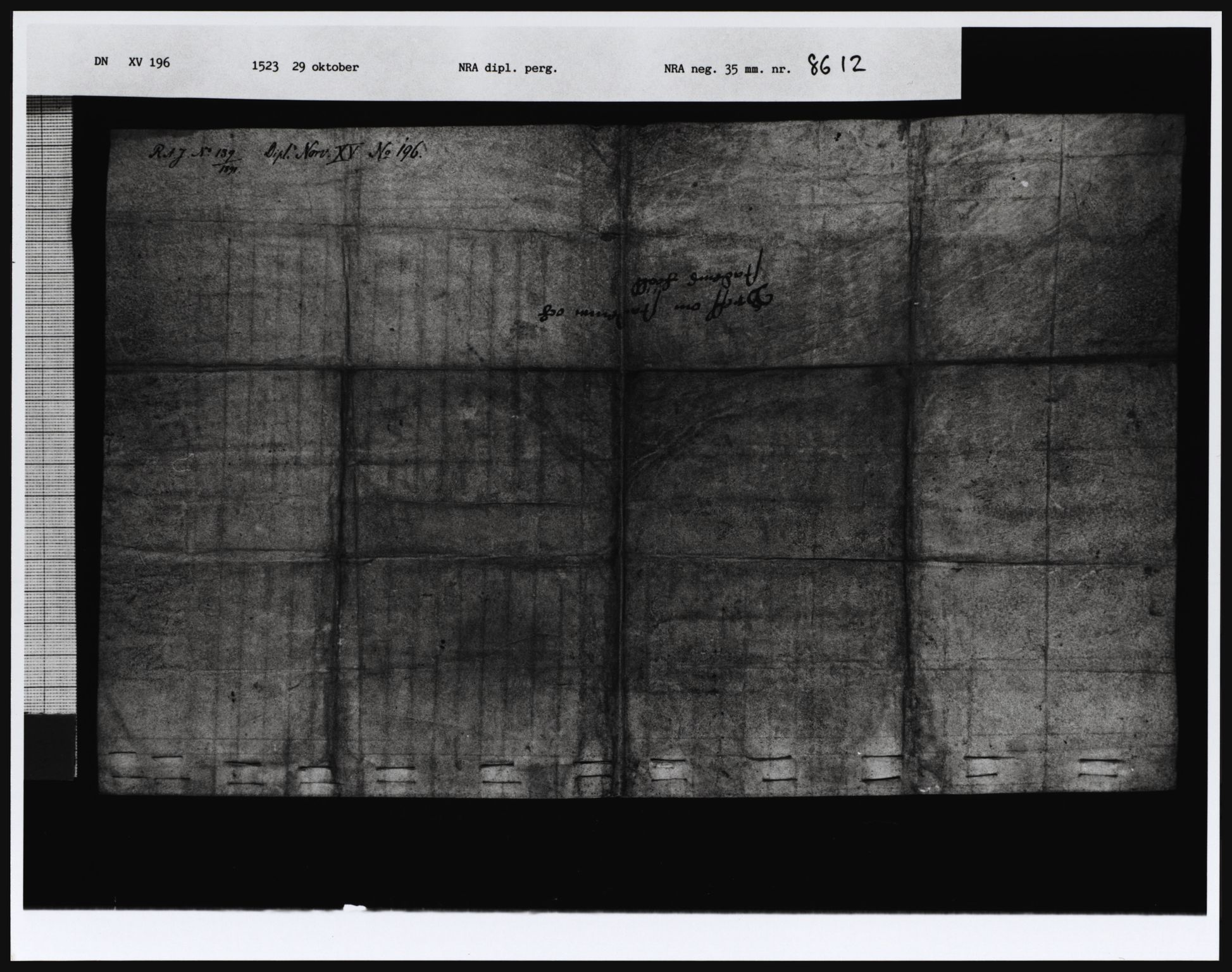 Riksarkivets diplomsamling, AV/RA-EA-5965/F01, 1196-1571, s. 6018