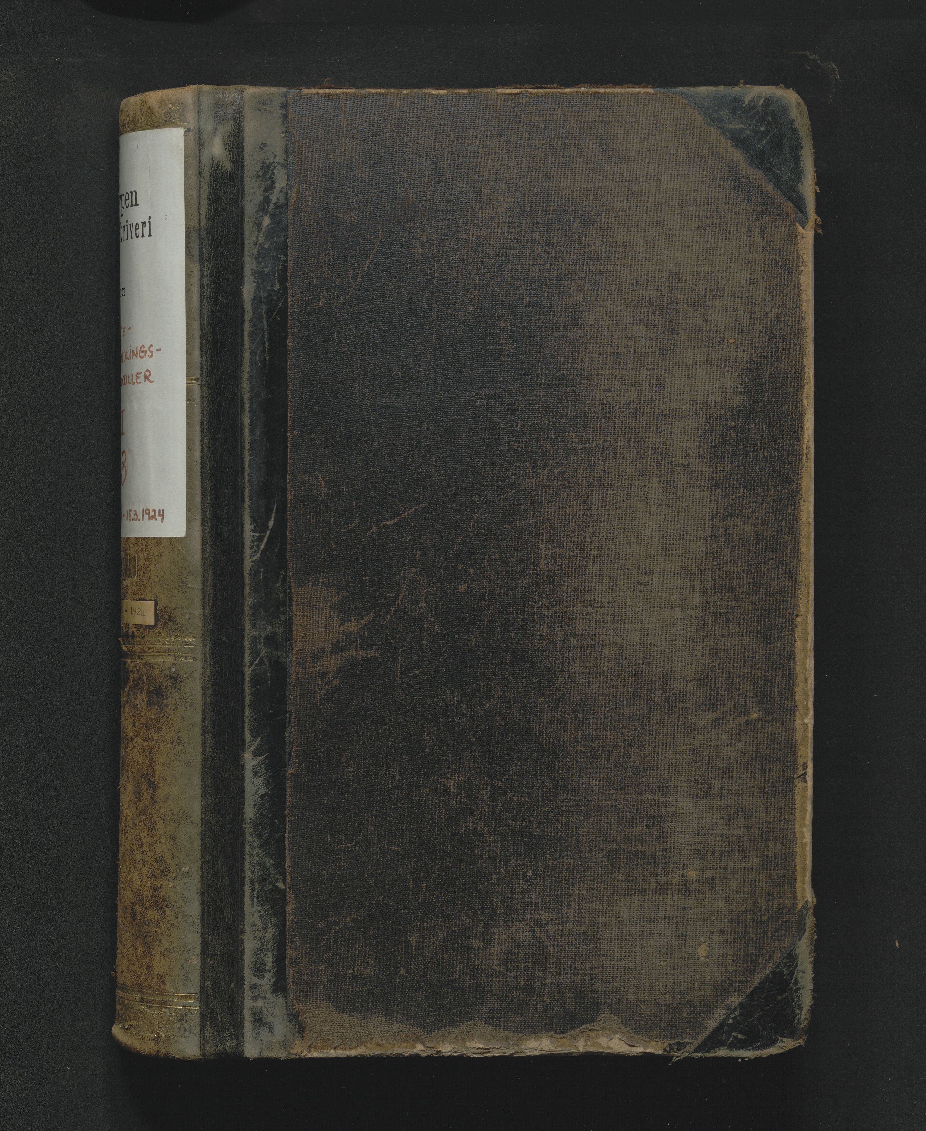 Gjerpen sorenskriveri, SAKO/A-216/H/Hb/Hbb/Hbba/L0008: Skifteforhandlingsprotokoll, Sorenskriveriet, 1917-1924