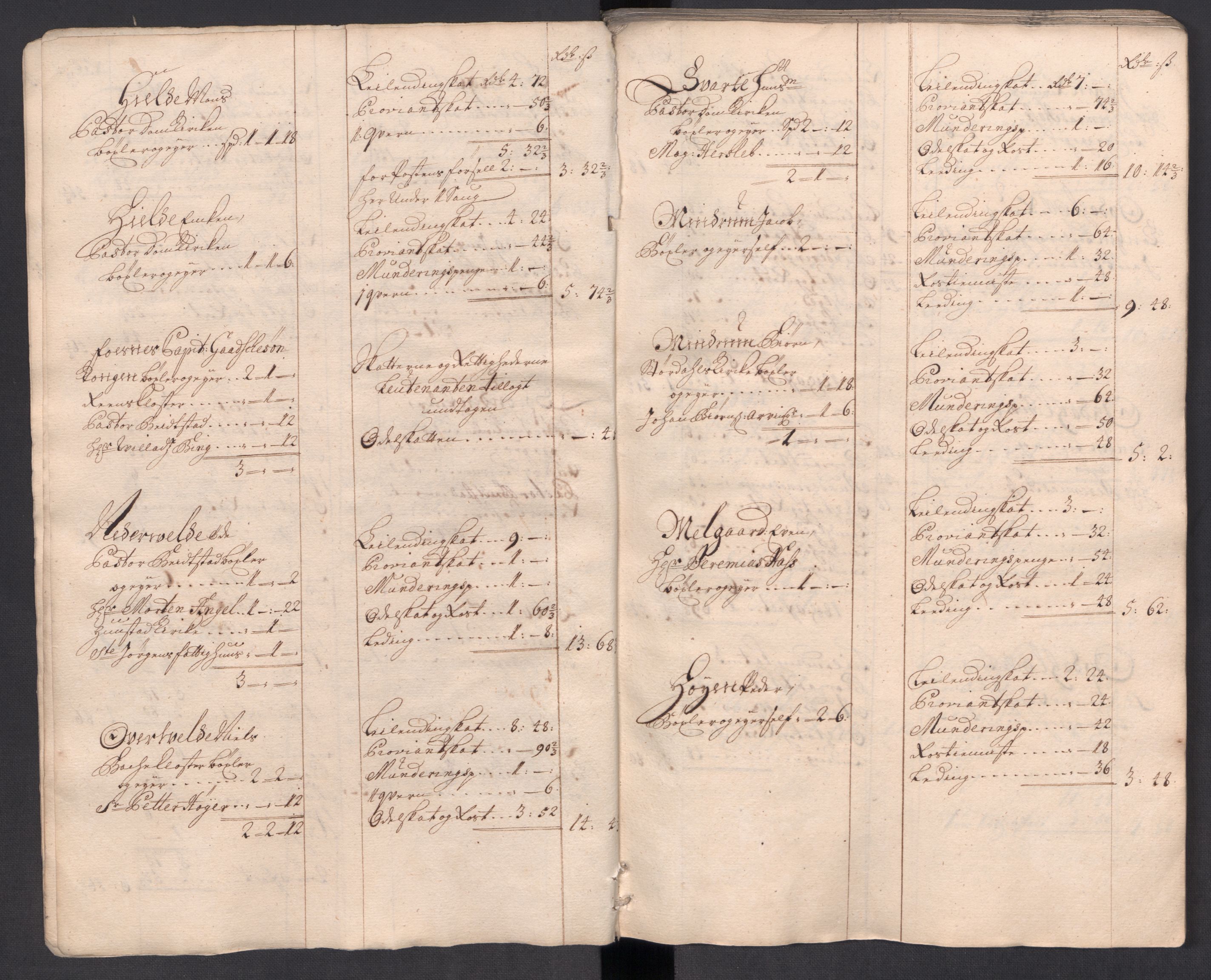 Rentekammeret inntil 1814, Reviderte regnskaper, Fogderegnskap, AV/RA-EA-4092/R63/L4321: Fogderegnskap Inderøy, 1713, s. 37