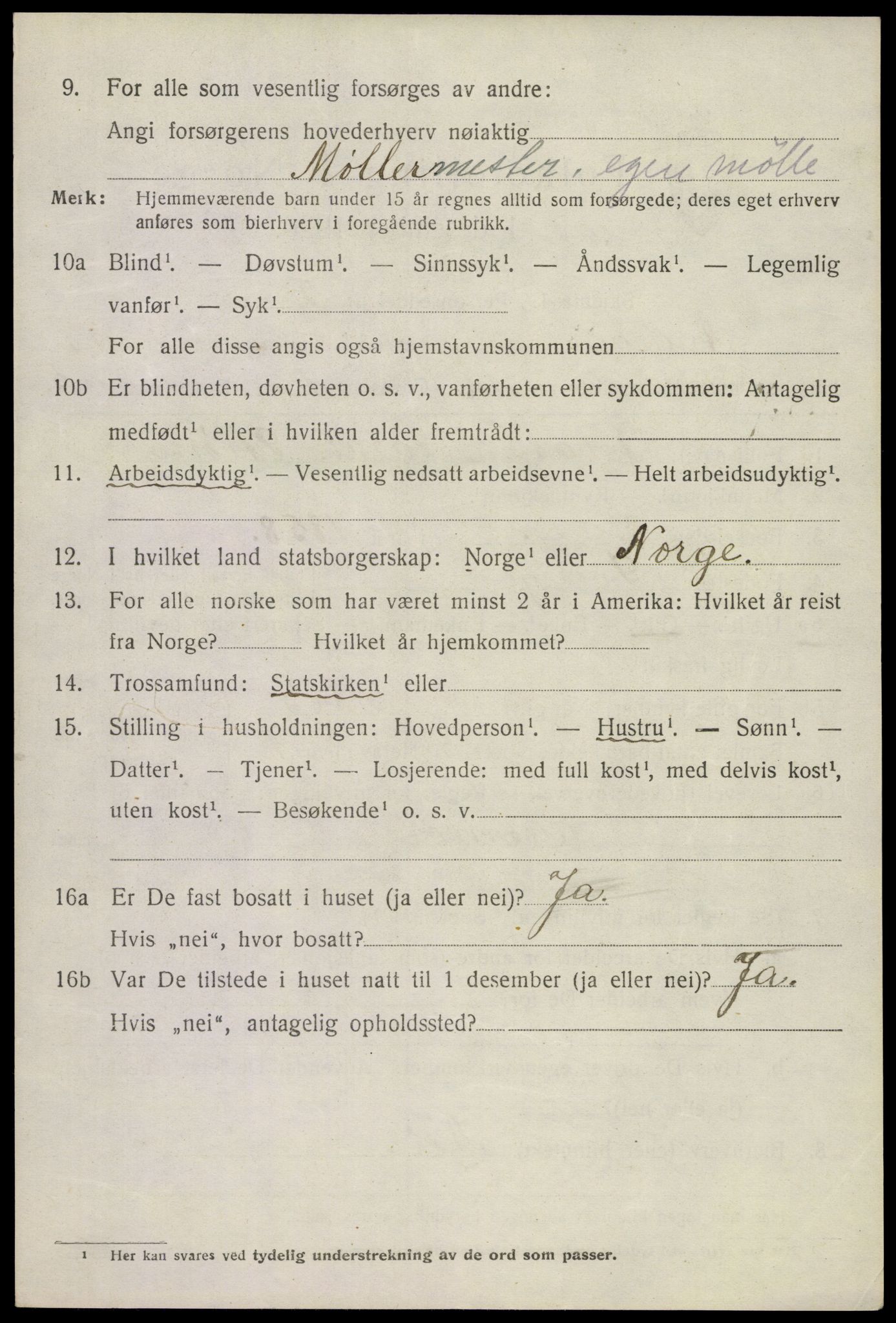 SAKO, Folketelling 1920 for 0719 Andebu herred, 1920, s. 4303