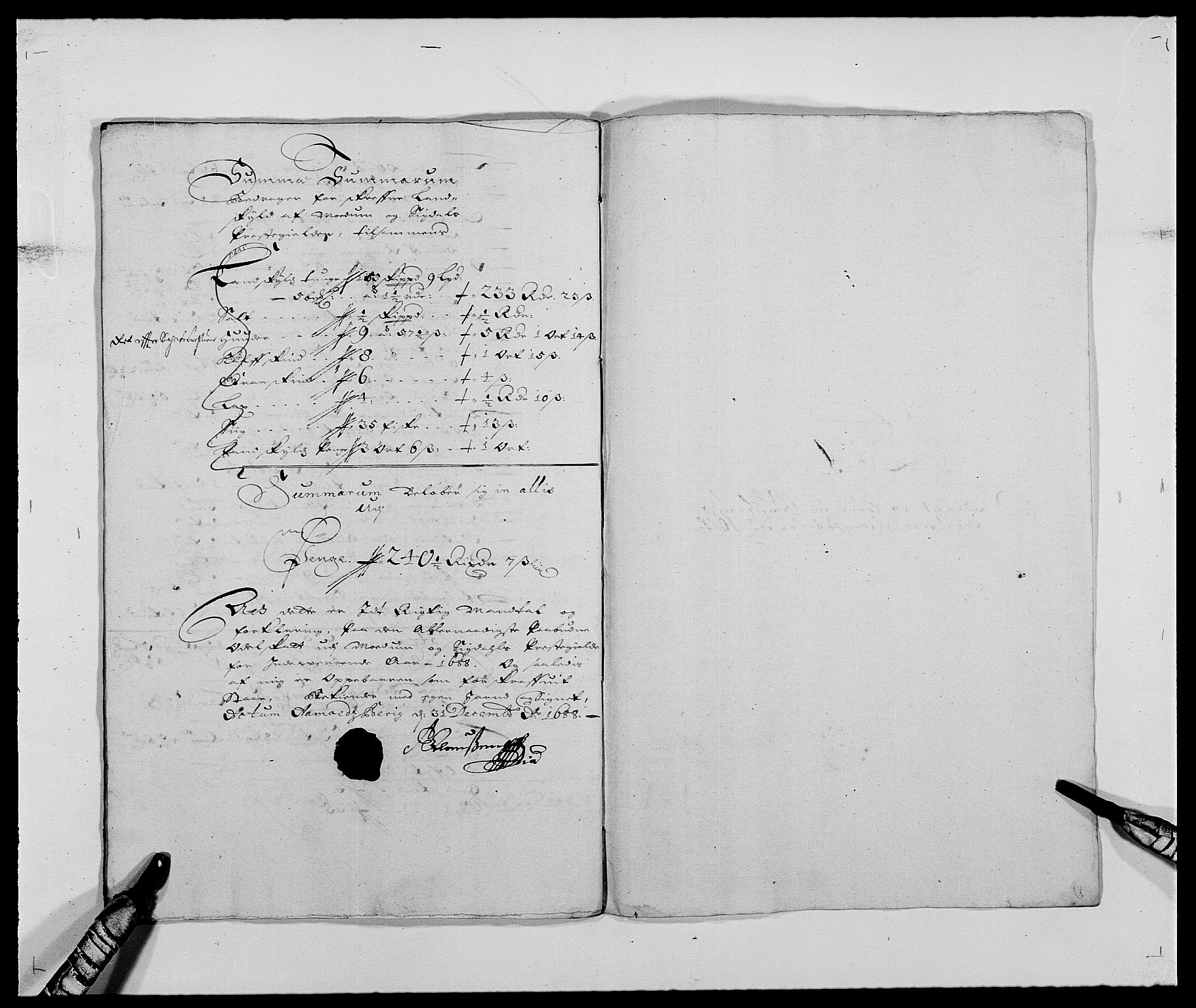 Rentekammeret inntil 1814, Reviderte regnskaper, Fogderegnskap, RA/EA-4092/R25/L1679: Fogderegnskap Buskerud, 1687-1688, s. 410