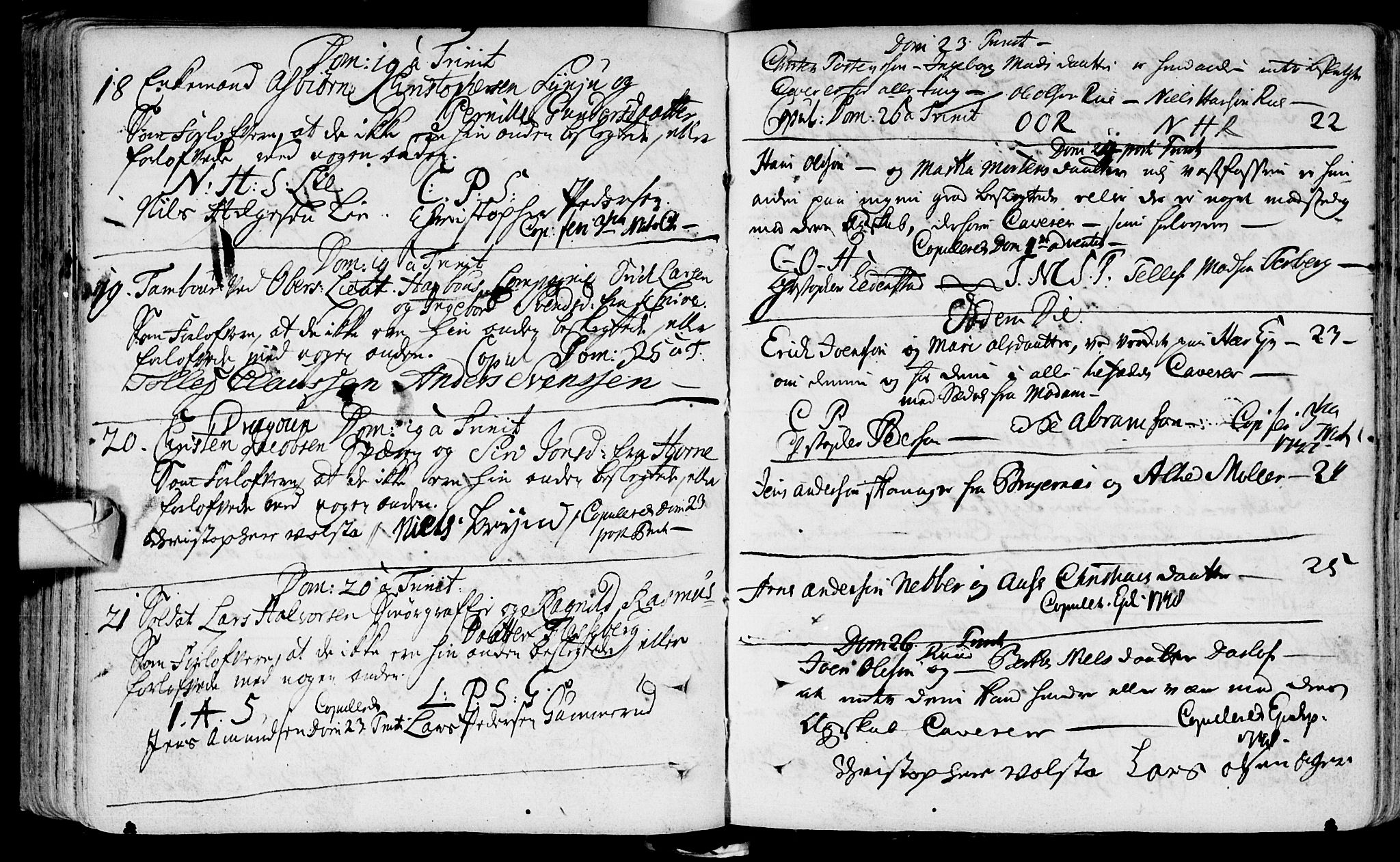 Eiker kirkebøker, AV/SAKO-A-4/F/Fa/L0005: Ministerialbok nr. I 5 /1, 1705-1759