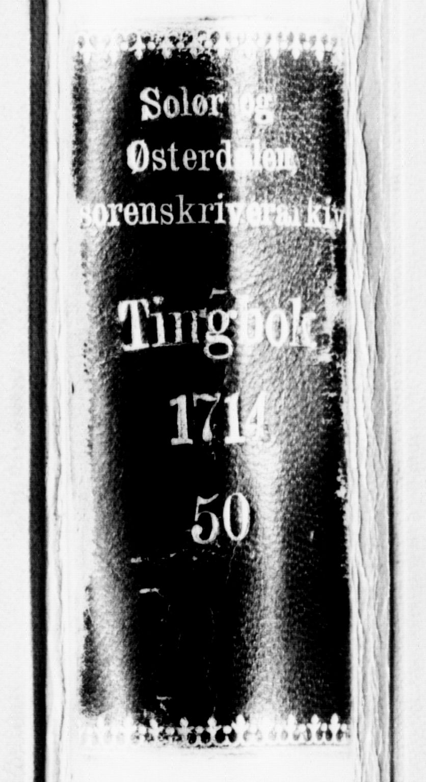 Solør og Østerdalen sorenskriveri, SAH/TING-024/G/Gb/L0050: Tingbok, 1714
