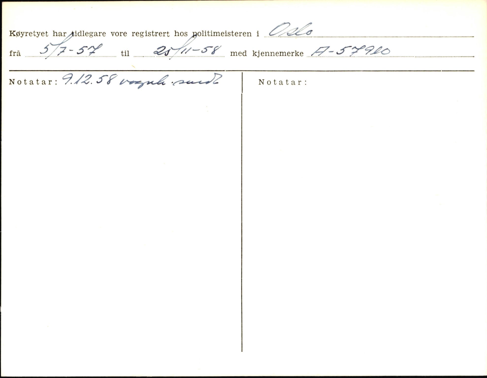 Statens vegvesen, Sogn og Fjordane vegkontor, AV/SAB-A-5301/4/F/L0004: Registerkort utmeldte Fjordane S2500-2700, S7200-7899, 1930-1961, s. 158