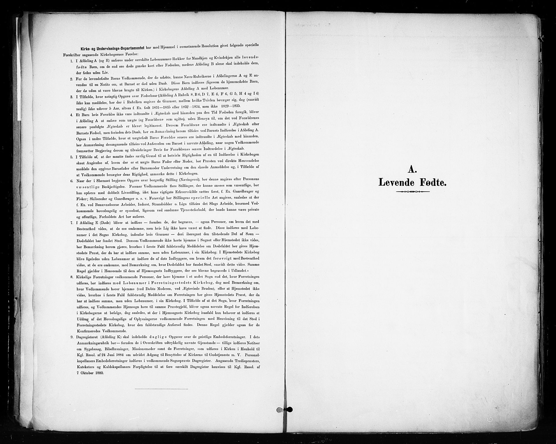 Biri prestekontor, SAH/PREST-096/H/Ha/Haa/L0009: Ministerialbok nr. 9, 1887-1900