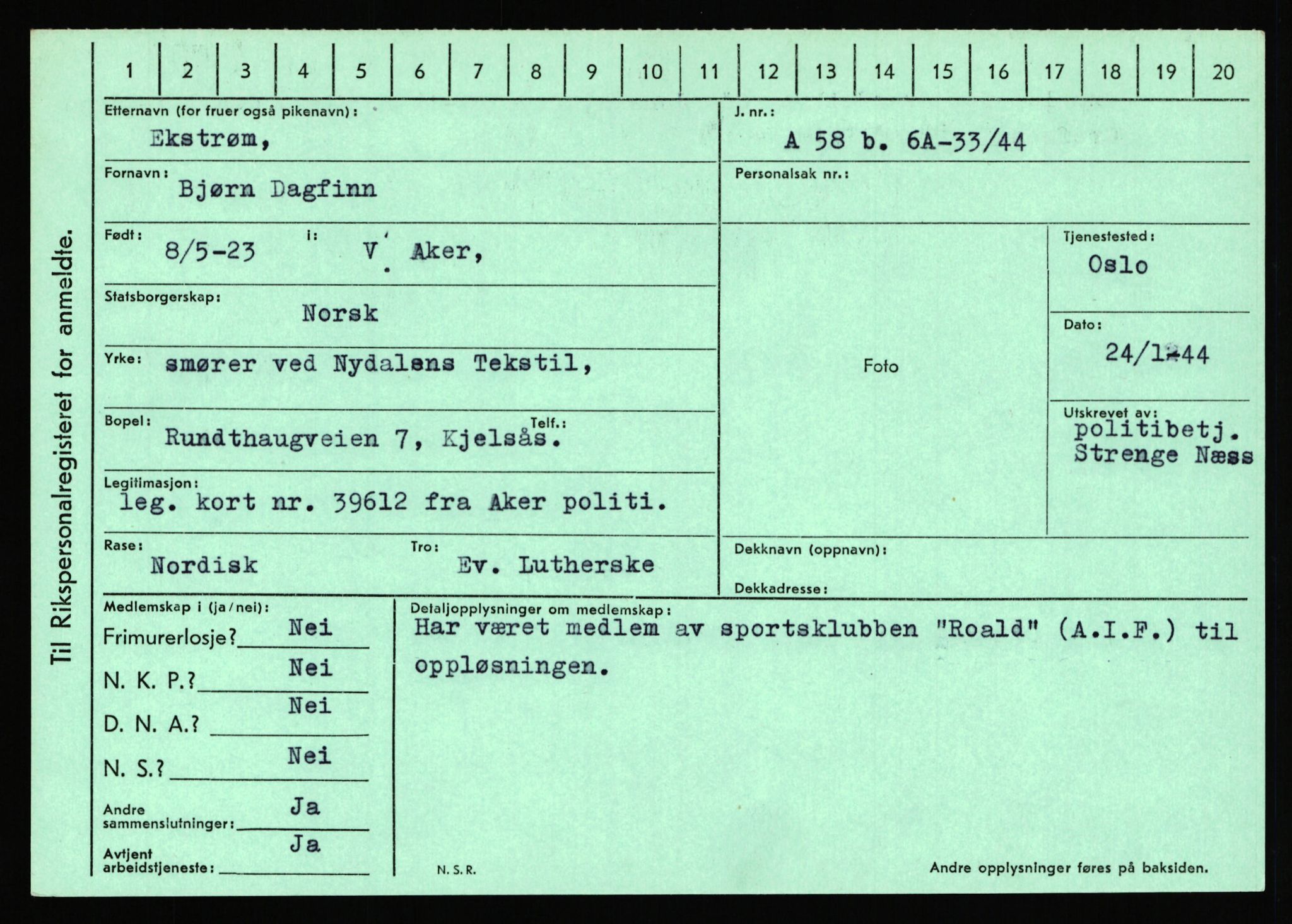 Statspolitiet - Hovedkontoret / Osloavdelingen, AV/RA-S-1329/C/Ca/L0004: Eid - funn av gjenstander	, 1943-1945, s. 484