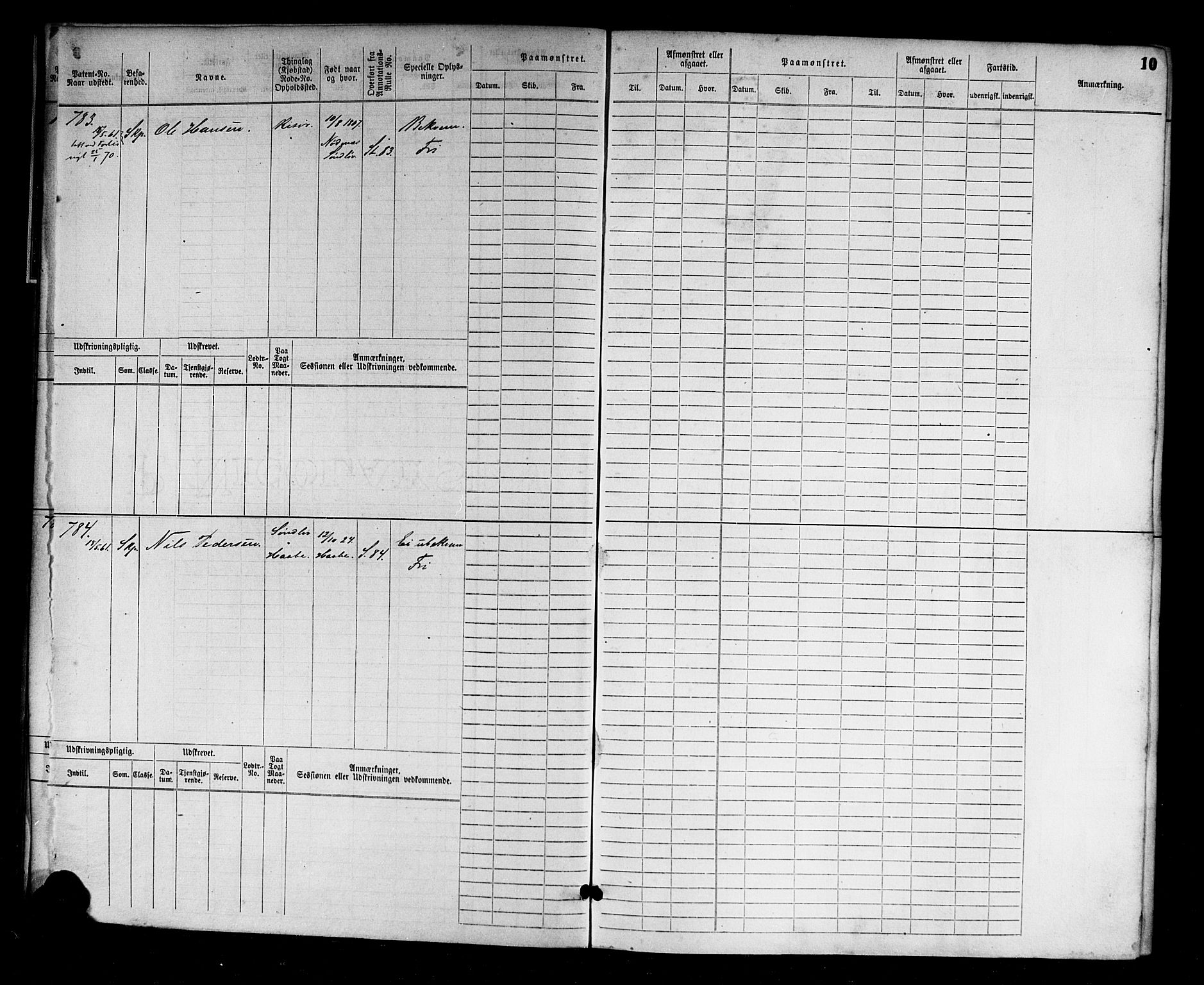 Risør mønstringskrets, AV/SAK-2031-0010/F/Fb/L0003: Hovedrulle nr 767-1528, Q-3, 1868-1910, s. 11