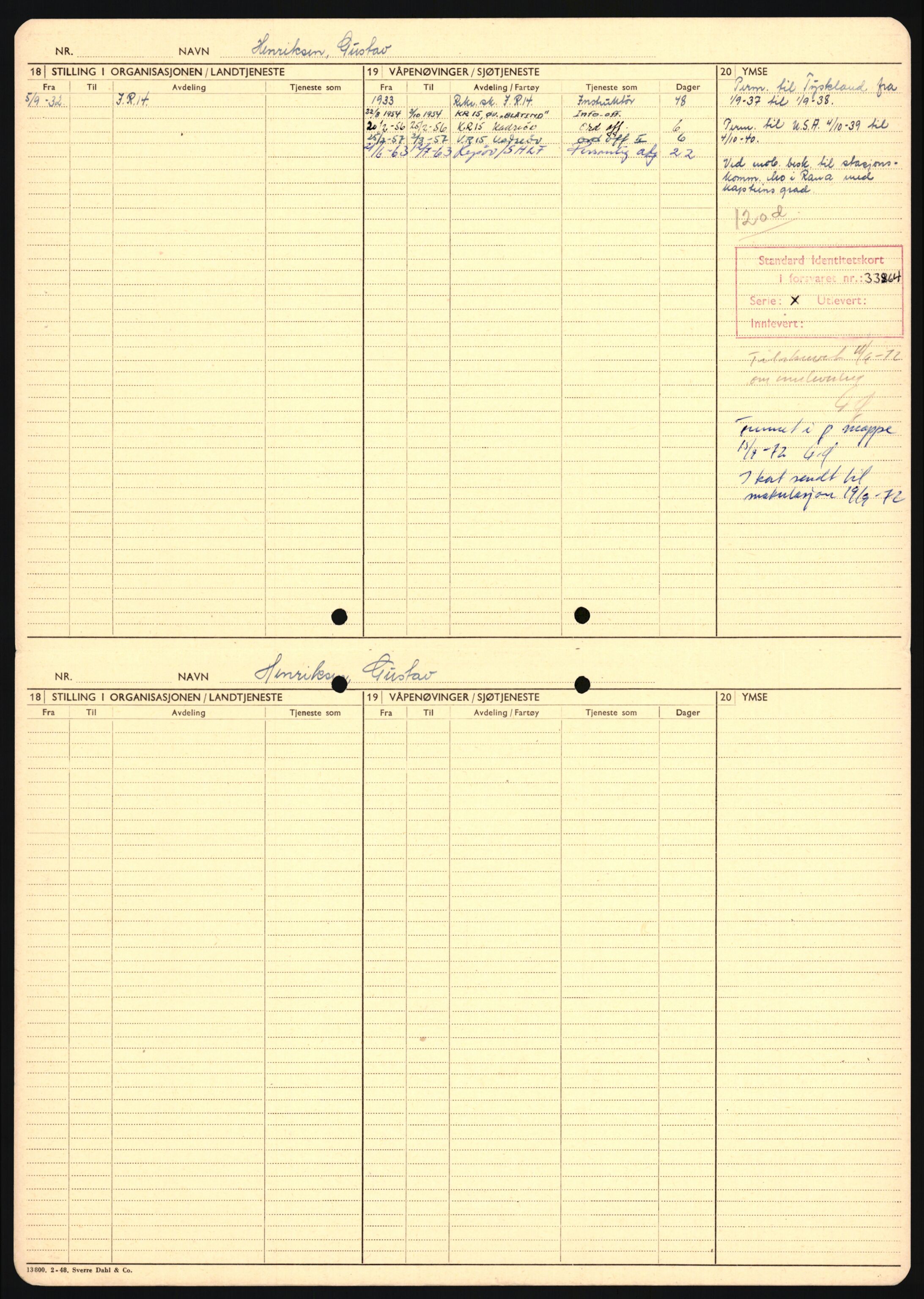 Forsvaret, Sør-Hålogaland landforsvar, AV/RA-RAFA-2552/P/Pa/L0302: Personellmapper for slettet personell, yrkesbefal og vernepliktig befal, født 1913-1916, 1932-1976, s. 80