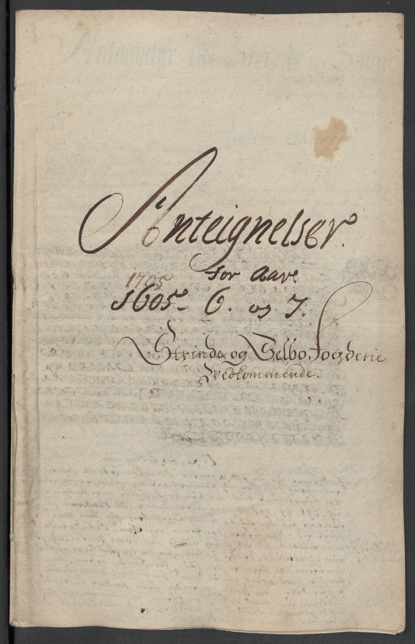 Rentekammeret inntil 1814, Reviderte regnskaper, Fogderegnskap, RA/EA-4092/R61/L4110: Fogderegnskap Strinda og Selbu, 1707-1708, s. 208
