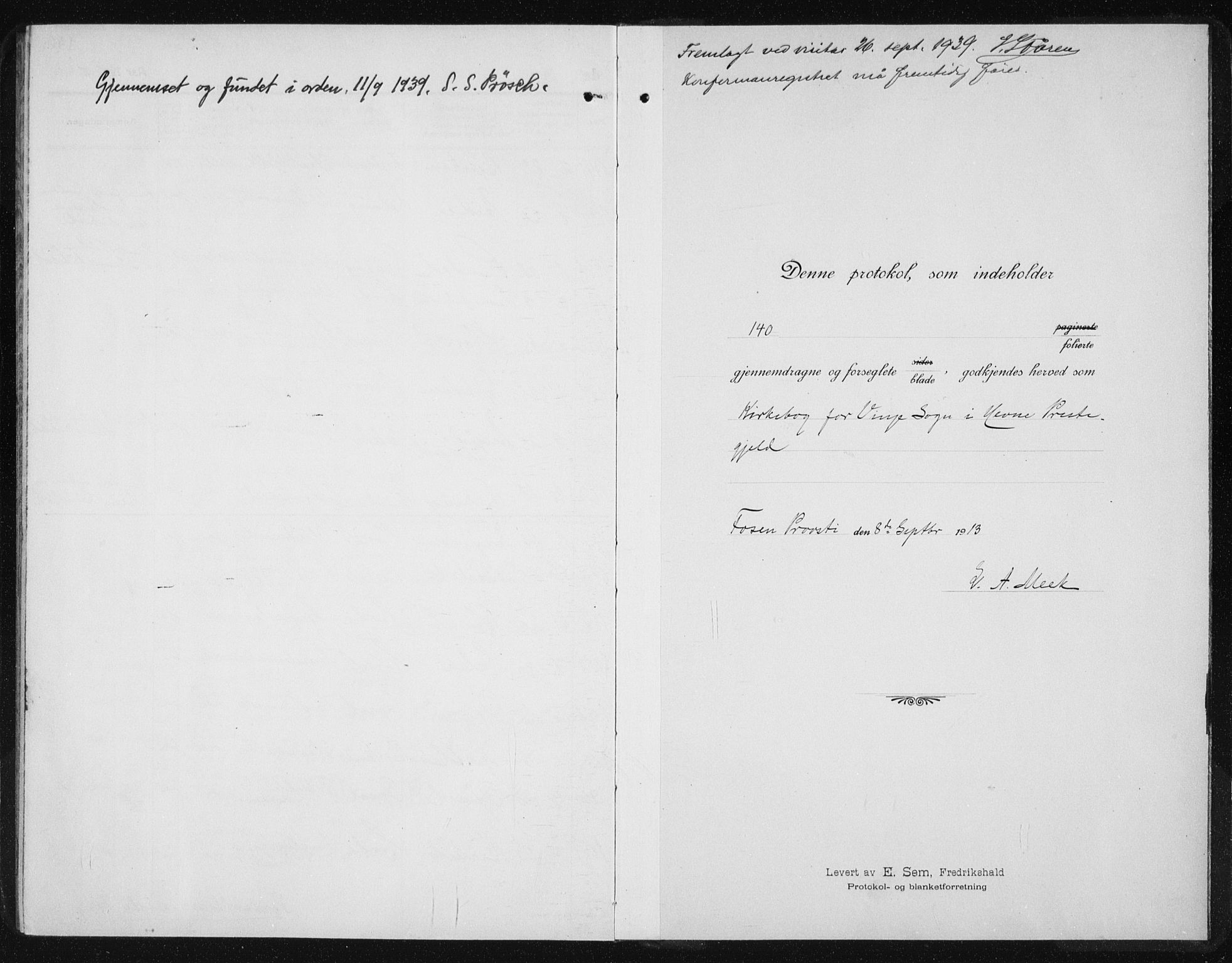 Ministerialprotokoller, klokkerbøker og fødselsregistre - Sør-Trøndelag, AV/SAT-A-1456/631/L0515: Klokkerbok nr. 631C03, 1913-1939