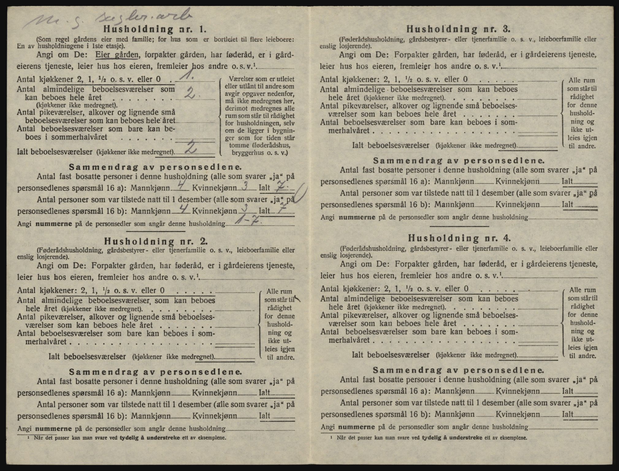 SAO, Folketelling 1920 for 0132 Glemmen herred, 1920, s. 542