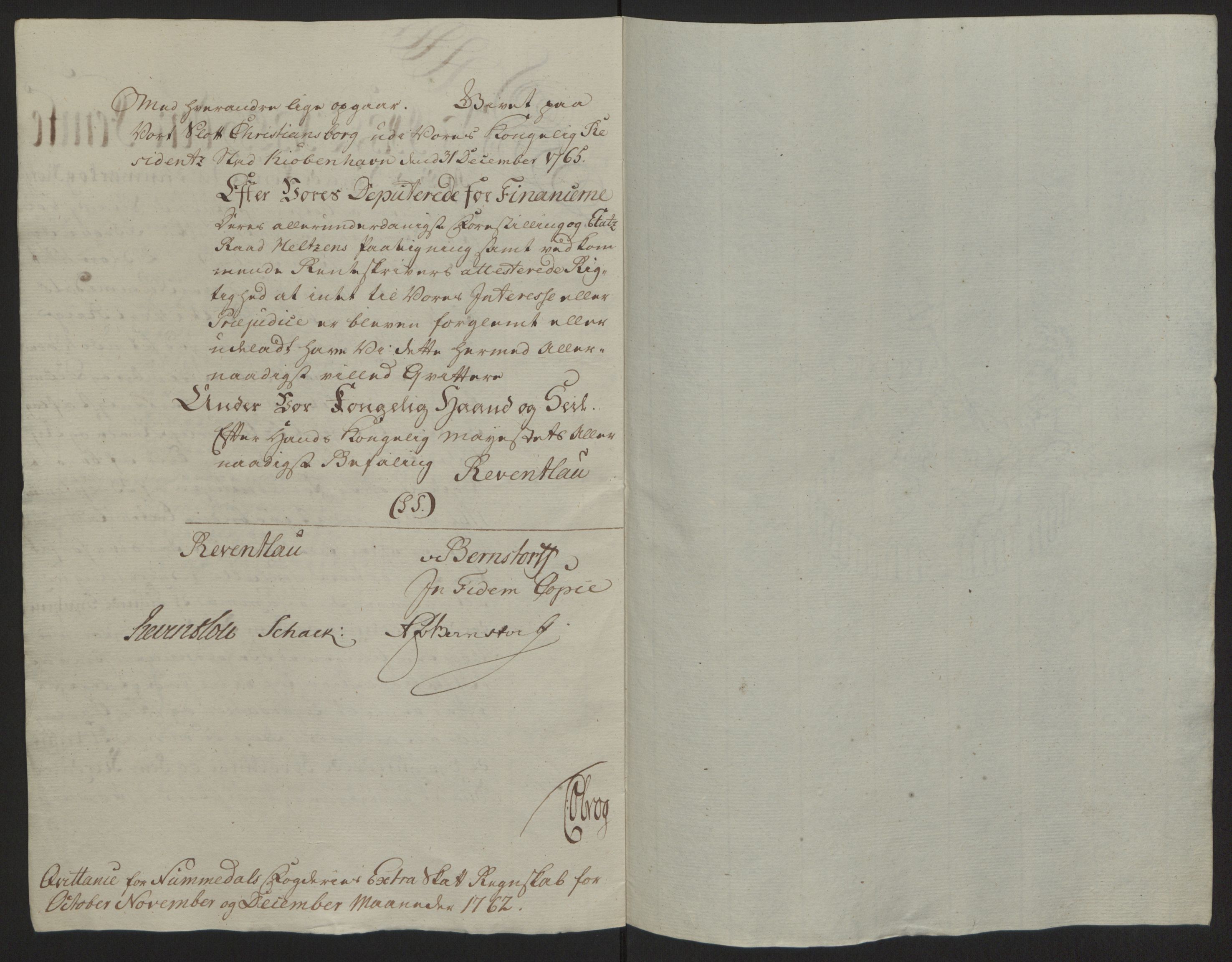 Rentekammeret inntil 1814, Reviderte regnskaper, Fogderegnskap, RA/EA-4092/R64/L4502: Ekstraskatten Namdal, 1762-1772, s. 11