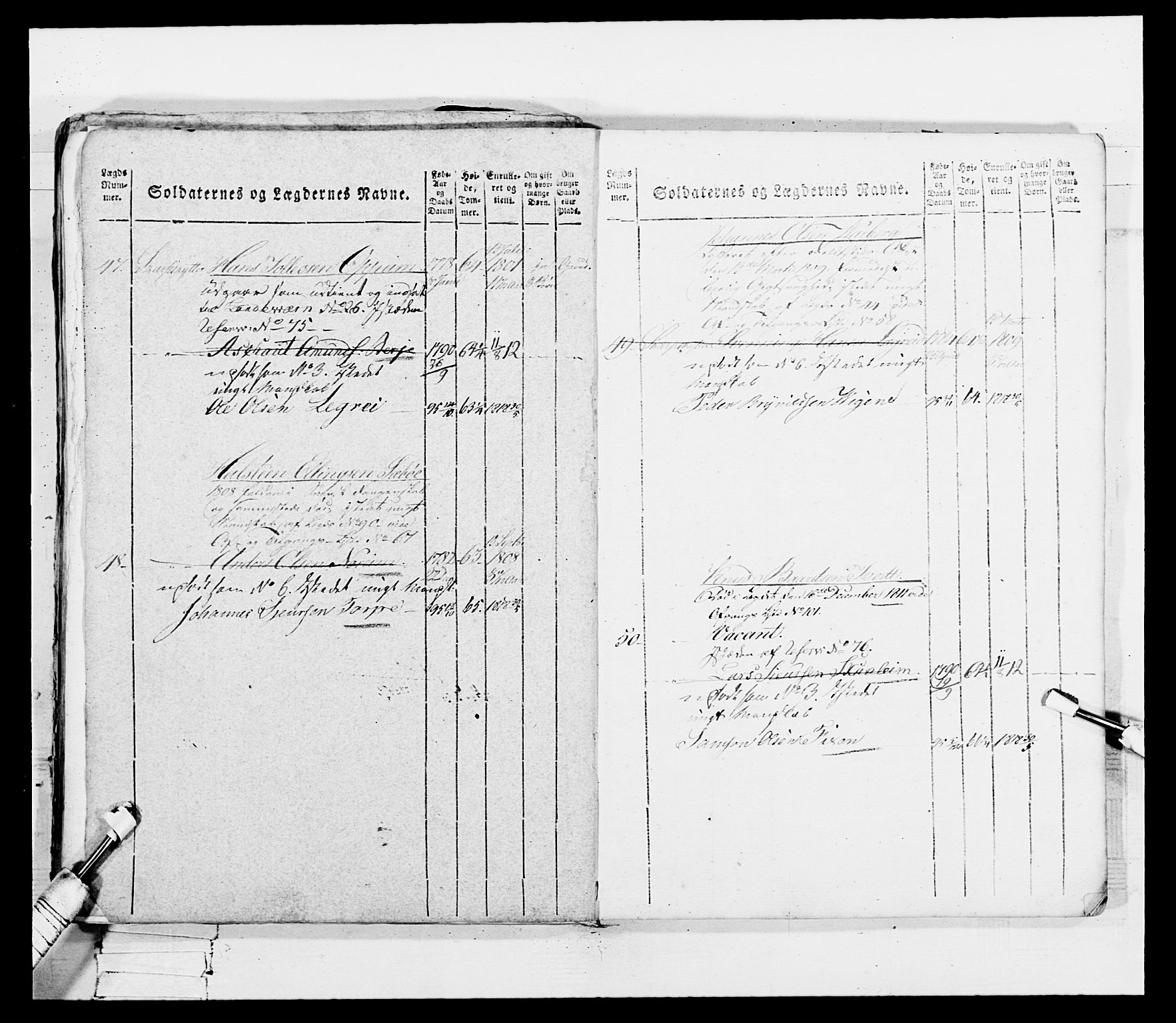 Generalitets- og kommissariatskollegiet, Det kongelige norske kommissariatskollegium, AV/RA-EA-5420/E/Eh/L0099: Bergenhusiske nasjonale infanteriregiment, 1812, s. 517