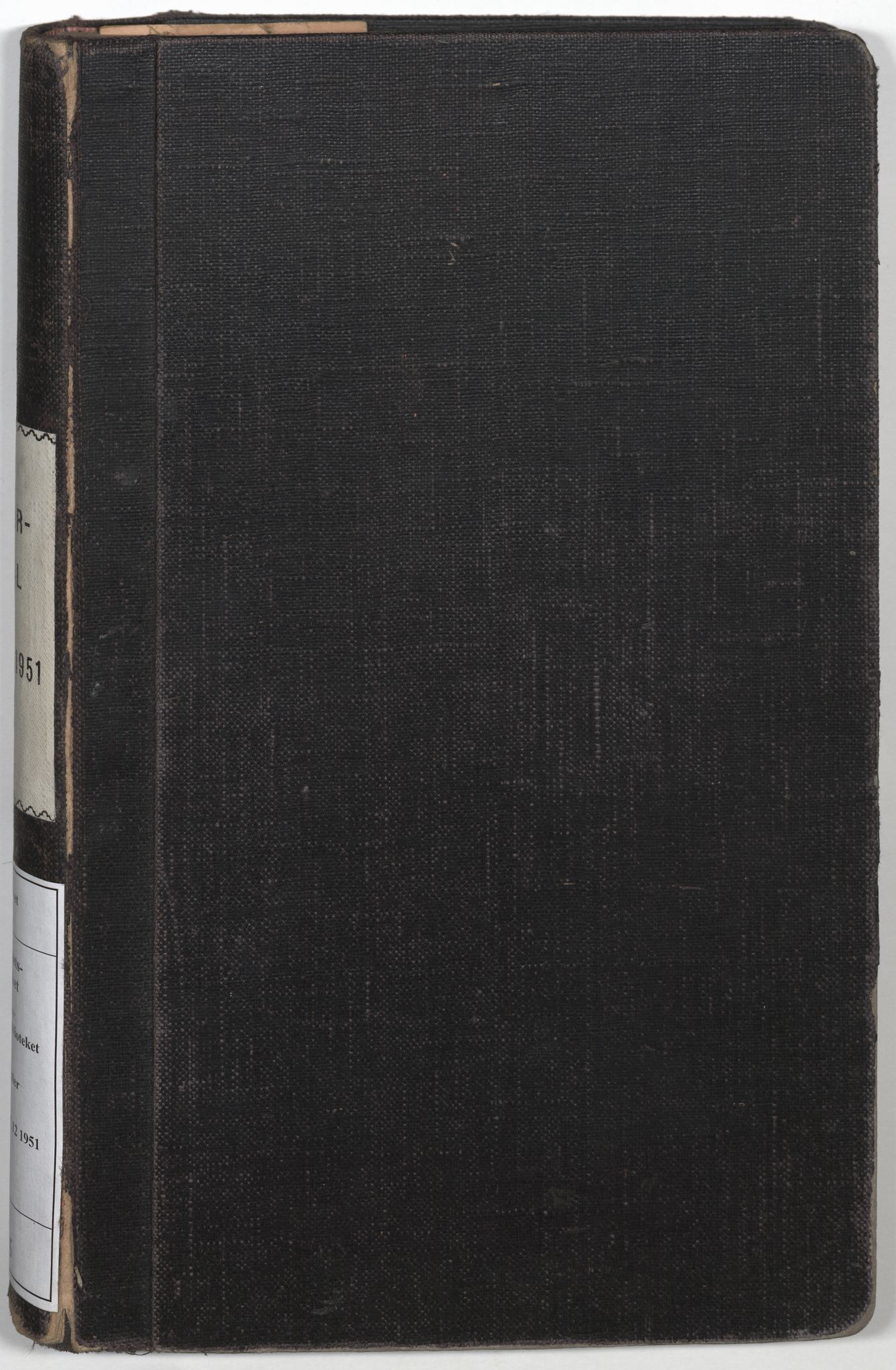 Universitetsbiblioteket i Oslo, RA/S-4102/C/L0005: Journal, 1940-1951