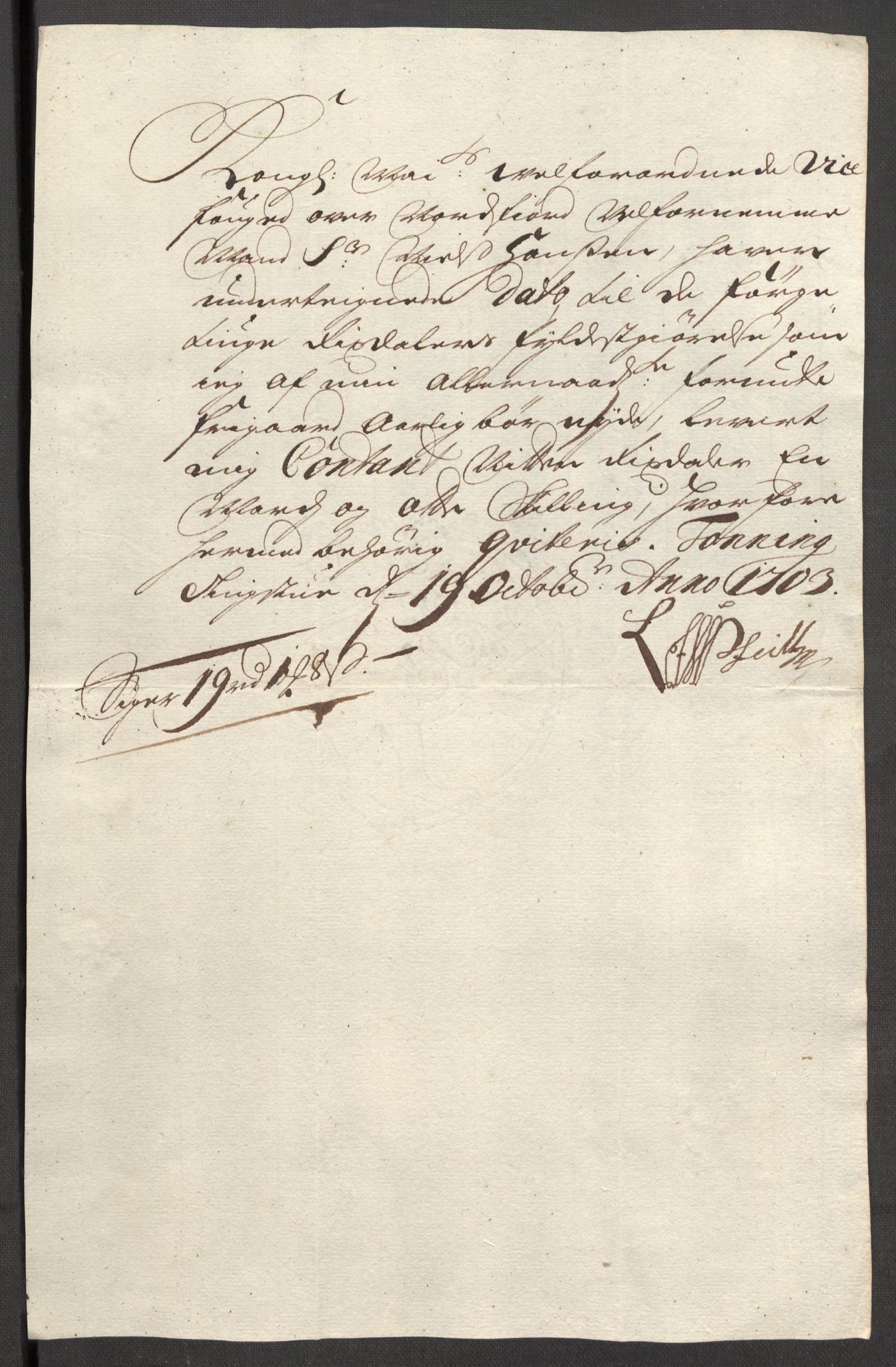 Rentekammeret inntil 1814, Reviderte regnskaper, Fogderegnskap, AV/RA-EA-4092/R53/L3427: Fogderegnskap Sunn- og Nordfjord, 1703, s. 266