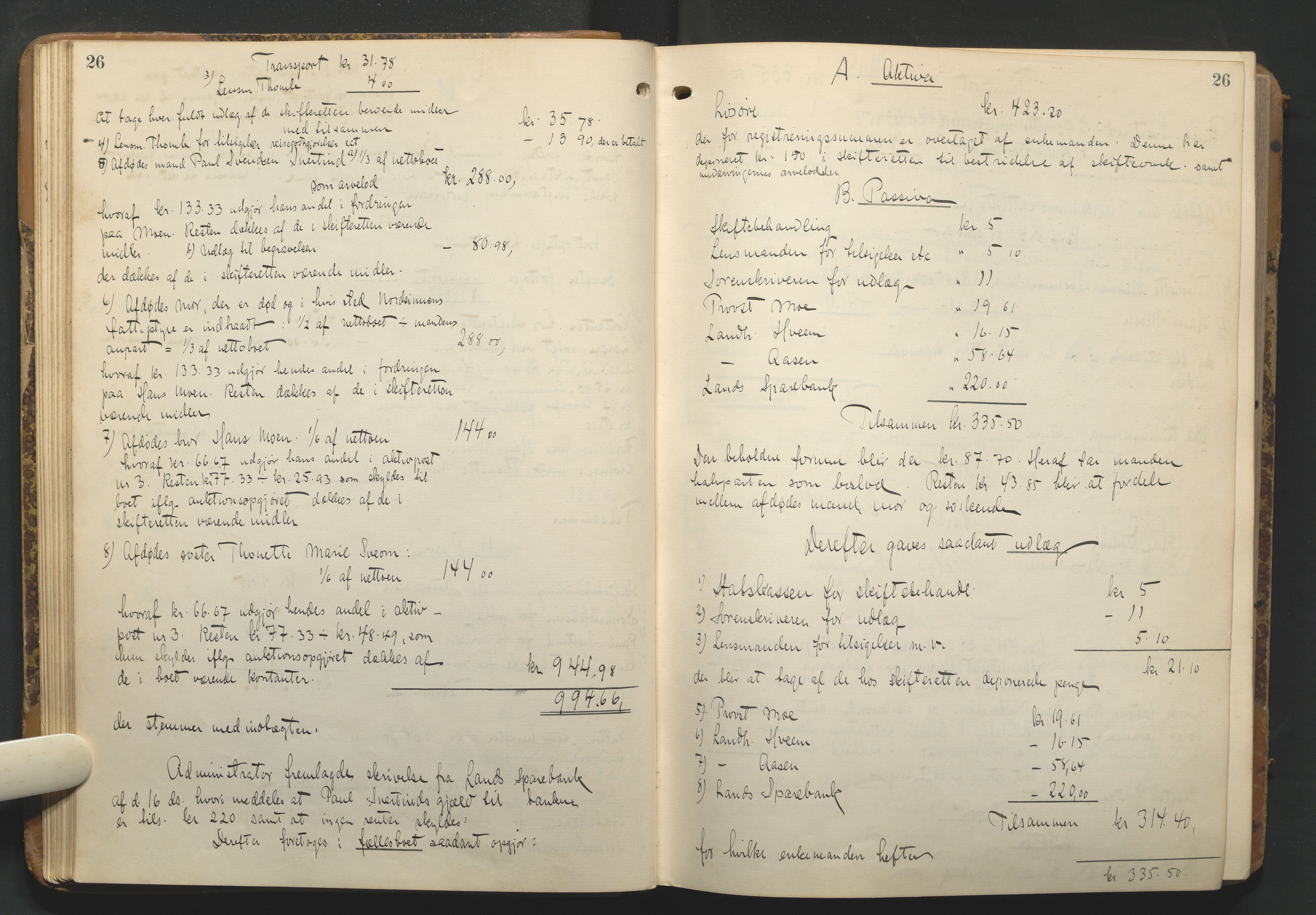 Hadeland og Land tingrett, AV/SAH-TING-010/J/Jd/L0005: Skifteutlodningsprotokoll, 1913-1924, s. 25