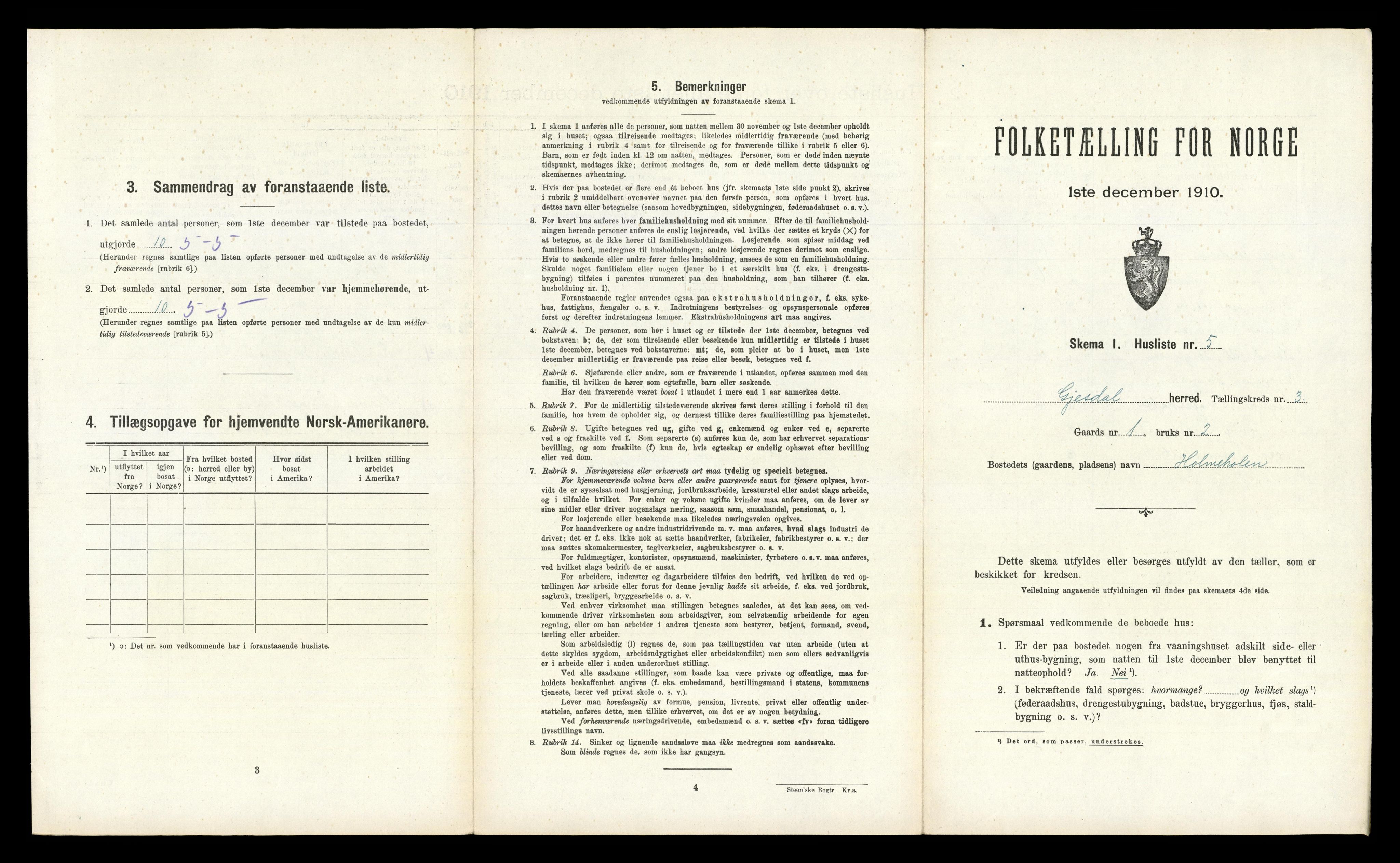 RA, Folketelling 1910 for 1122 Gjesdal herred, 1910, s. 324