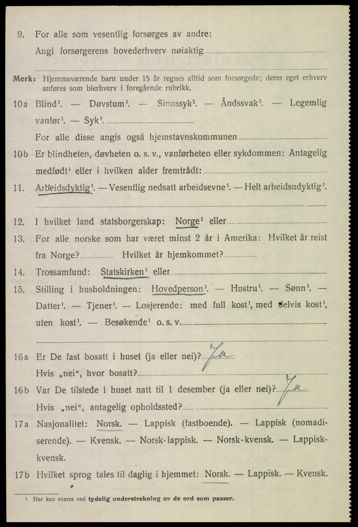 SAT, Folketelling 1920 for 1840 Saltdal herred, 1920, s. 7584