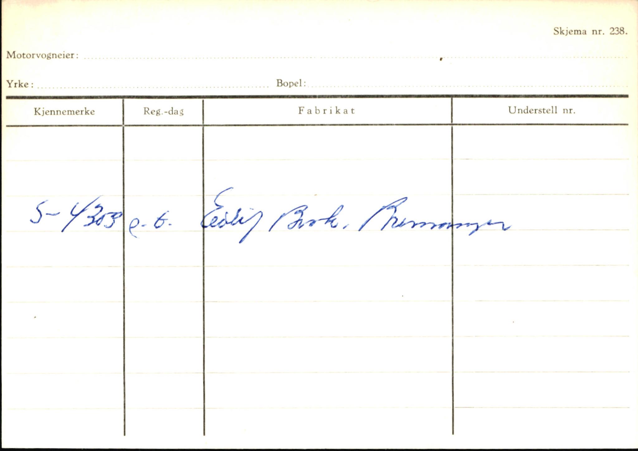 Statens vegvesen, Sogn og Fjordane vegkontor, SAB/A-5301/4/F/L0145: Registerkort Vågsøy S-Å. Årdal I-P, 1945-1975, s. 2204