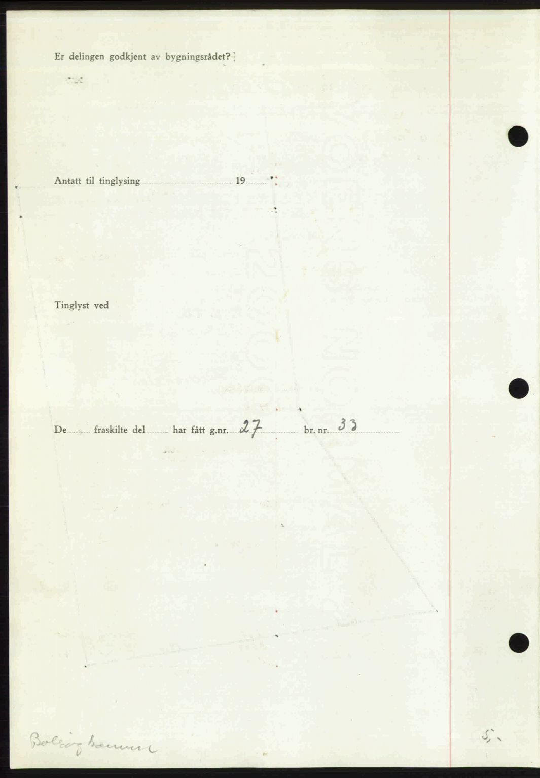 Romsdal sorenskriveri, AV/SAT-A-4149/1/2/2C: Pantebok nr. A23, 1947-1947, Dagboknr: 1761/1947