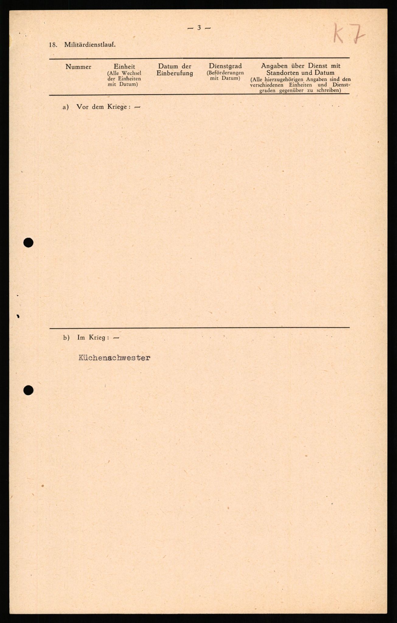 Forsvaret, Forsvarets overkommando II, AV/RA-RAFA-3915/D/Db/L0018: CI Questionaires. Tyske okkupasjonsstyrker i Norge. Tyskere., 1945-1946, s. 71