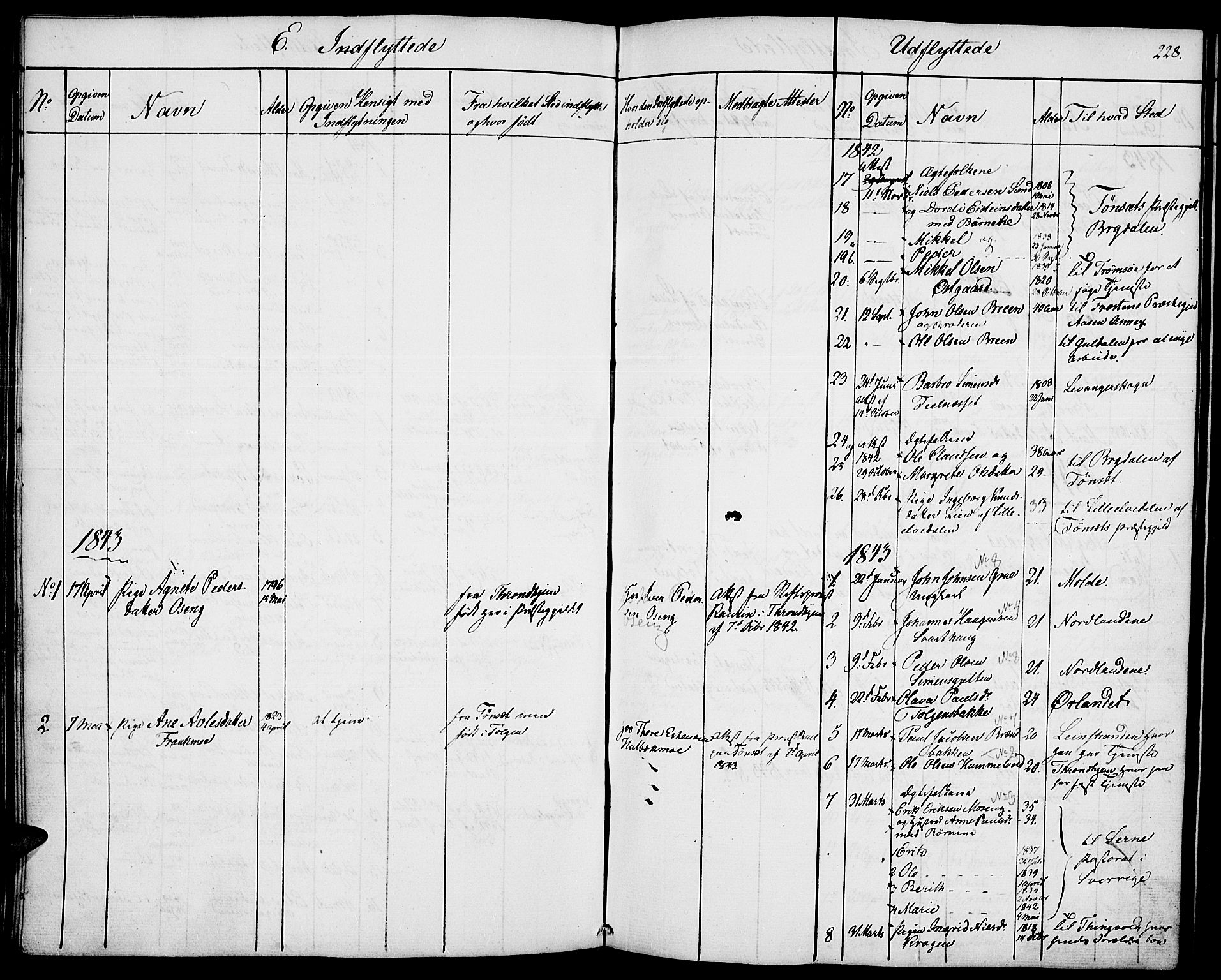 Tolga prestekontor, AV/SAH-PREST-062/K/L0005: Ministerialbok nr. 5, 1836-1852, s. 228