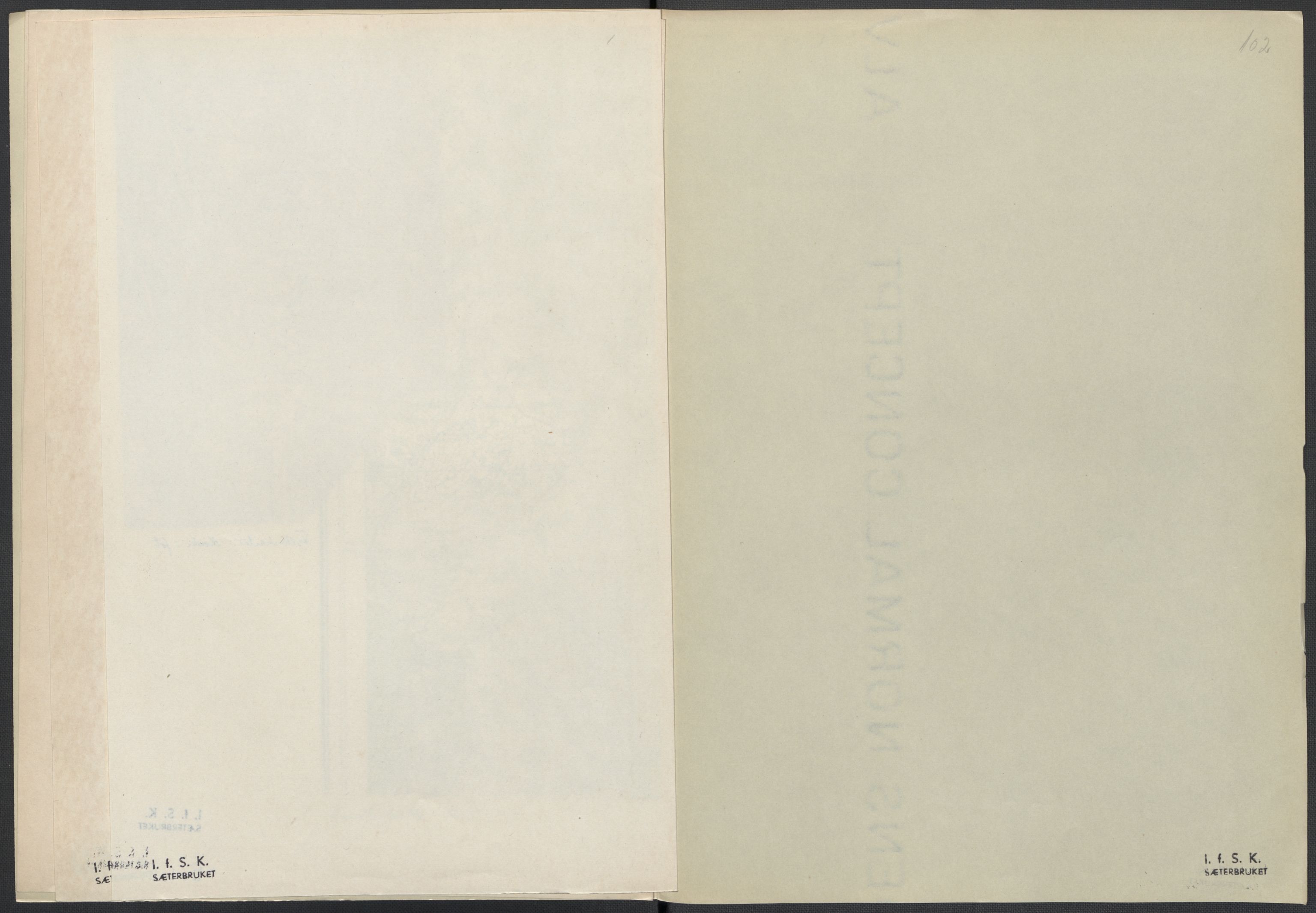 Instituttet for sammenlignende kulturforskning, RA/PA-0424/F/Fc/L0008/0003: Eske B8: / Vest-Agder (perm XXI), 1932-1935, s. 102