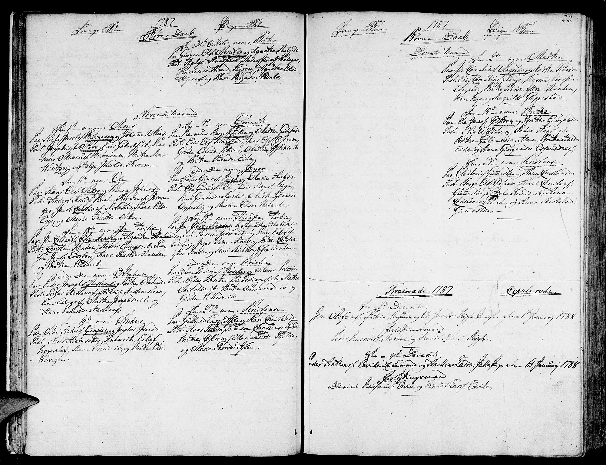 Gloppen sokneprestembete, AV/SAB-A-80101/H/Haa/Haaa/L0005: Ministerialbok nr. A 5, 1785-1815, s. 22