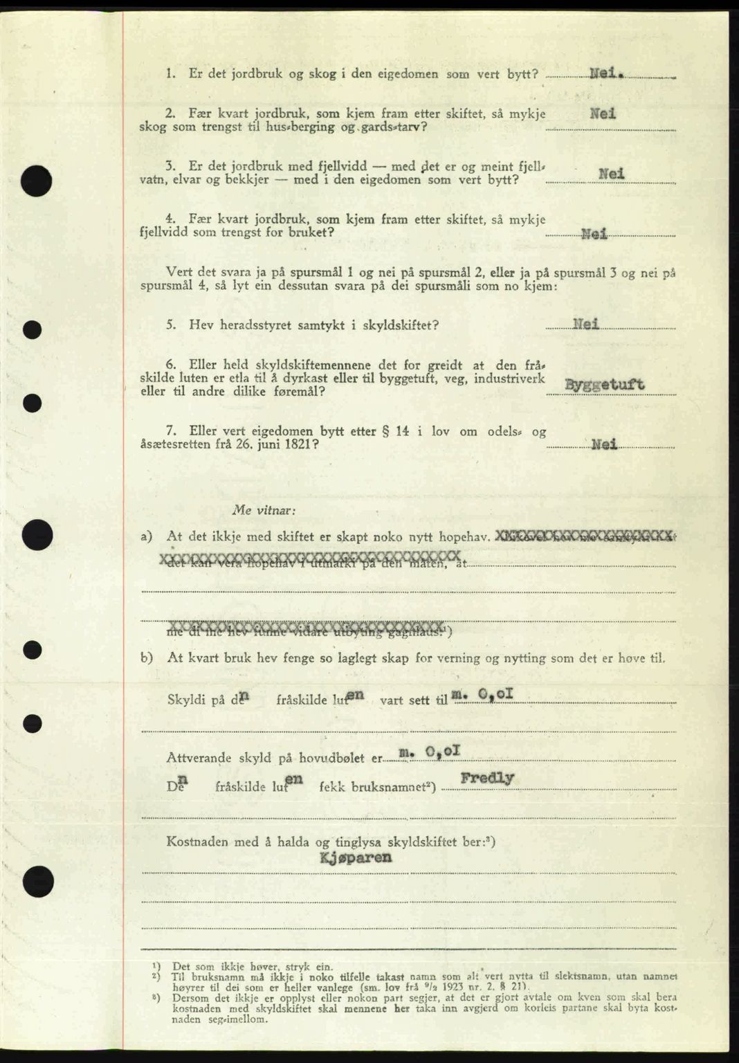 Nordre Sunnmøre sorenskriveri, AV/SAT-A-0006/1/2/2C/2Ca: Pantebok nr. A31, 1949-1949, Dagboknr: 1355/1949