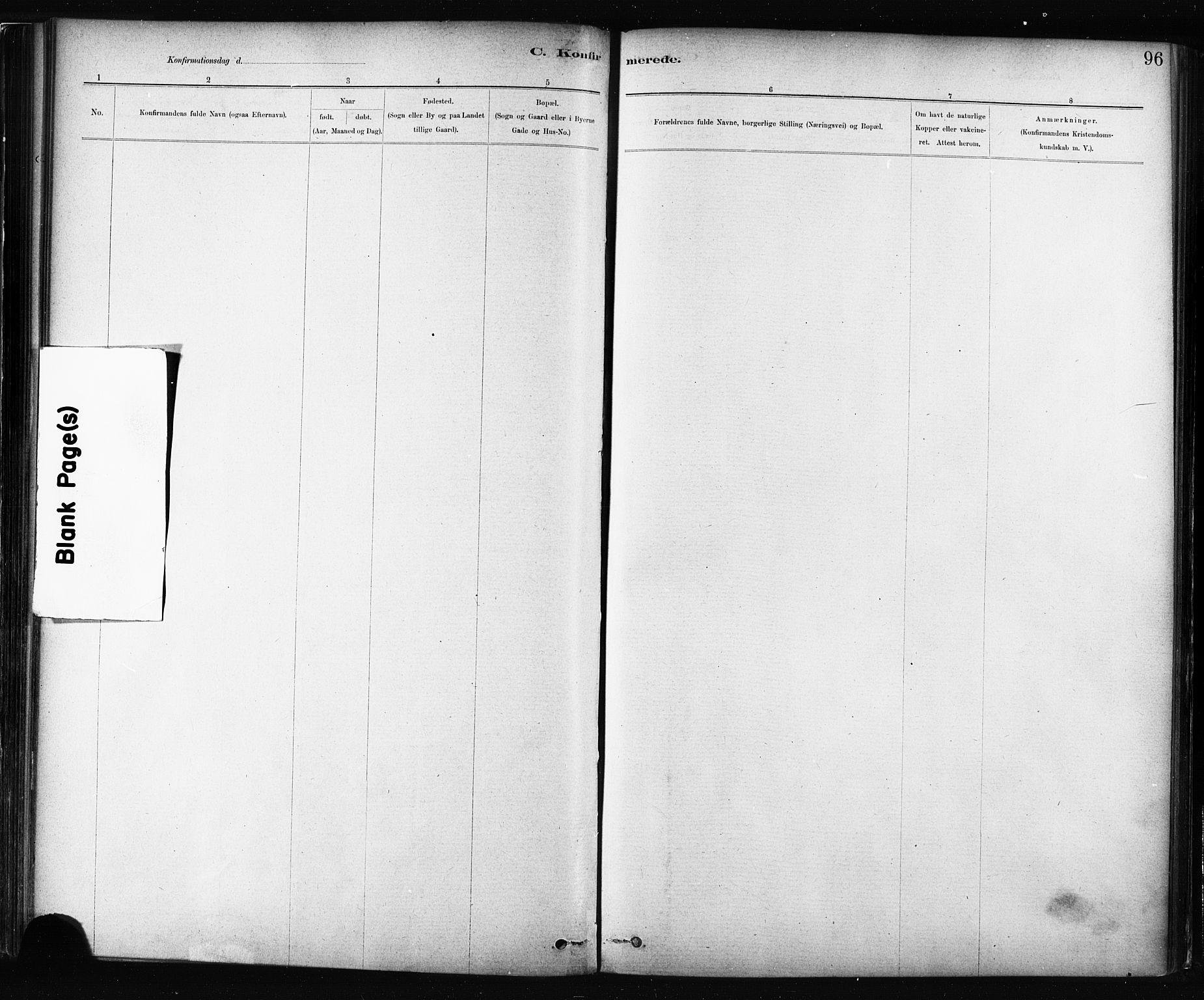 Ministerialprotokoller, klokkerbøker og fødselsregistre - Sør-Trøndelag, SAT/A-1456/687/L1002: Ministerialbok nr. 687A08, 1878-1890, s. 96