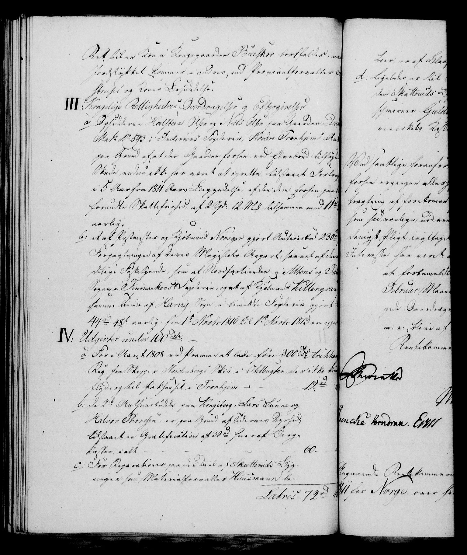 Rentekammeret, Kammerkanselliet, RA/EA-3111/G/Gf/Gfa/L0093: Norsk relasjons- og resolusjonsprotokoll (merket RK 52.93), 1811, s. 162