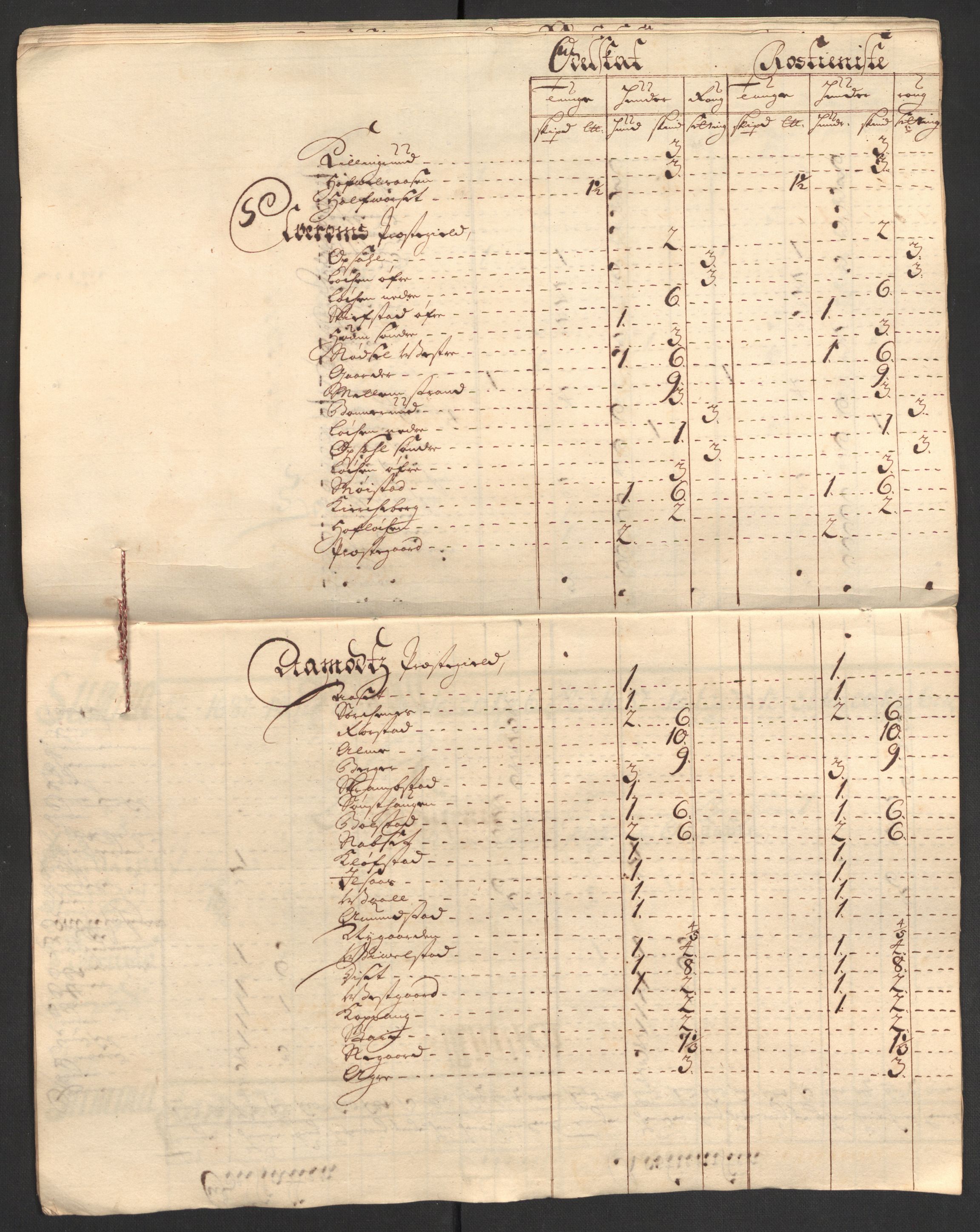 Rentekammeret inntil 1814, Reviderte regnskaper, Fogderegnskap, AV/RA-EA-4092/R13/L0844: Fogderegnskap Solør, Odal og Østerdal, 1707, s. 213