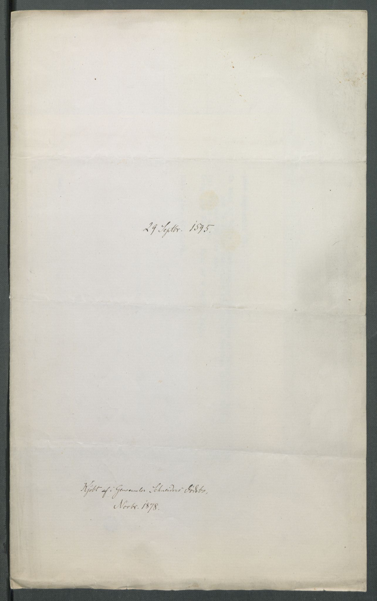Riksarkivets diplomsamling, AV/RA-EA-5965/F02/L0100: Dokumenter, 1595, s. 38