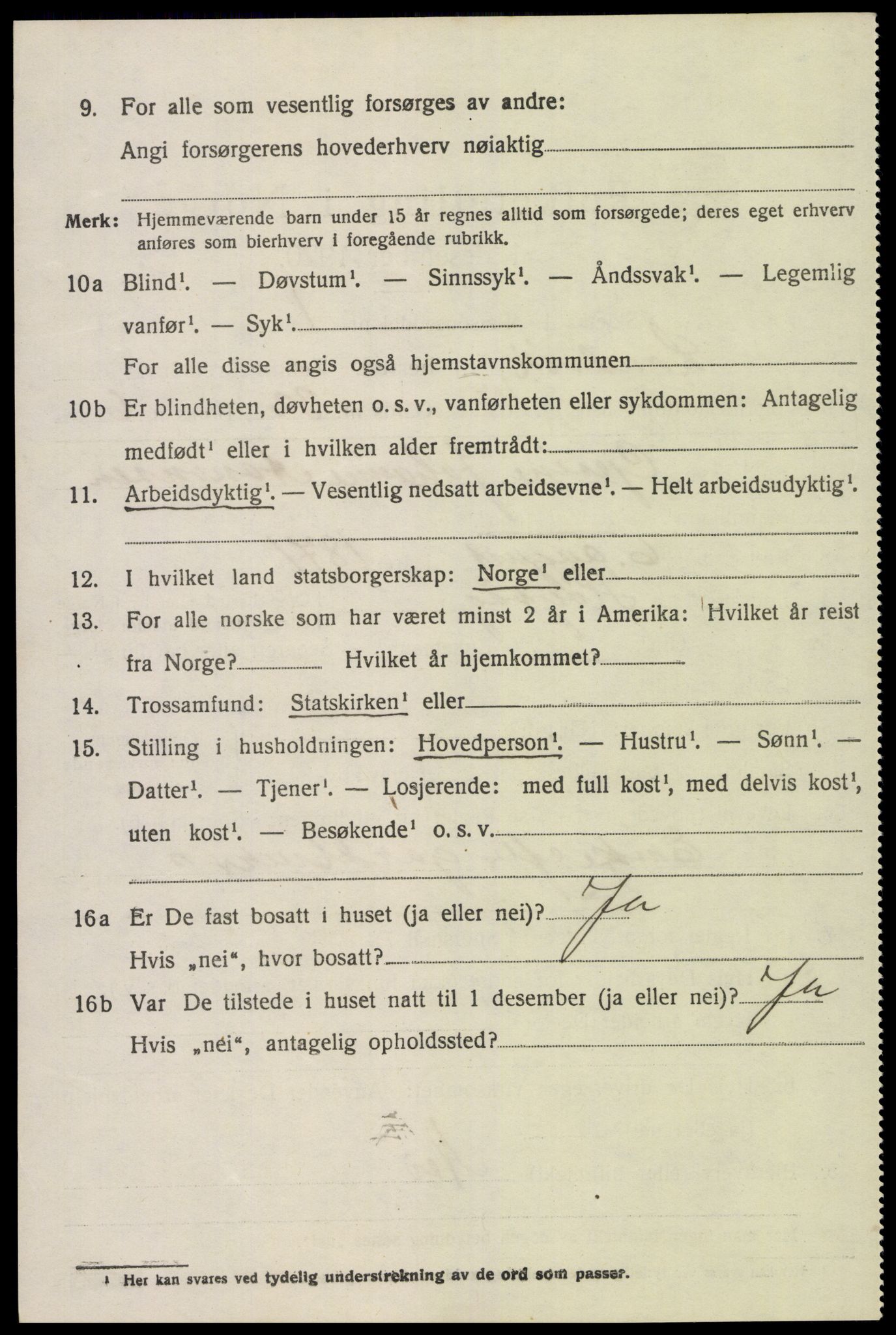 SAK, Folketelling 1920 for 0924 Landvik herred, 1920, s. 3343