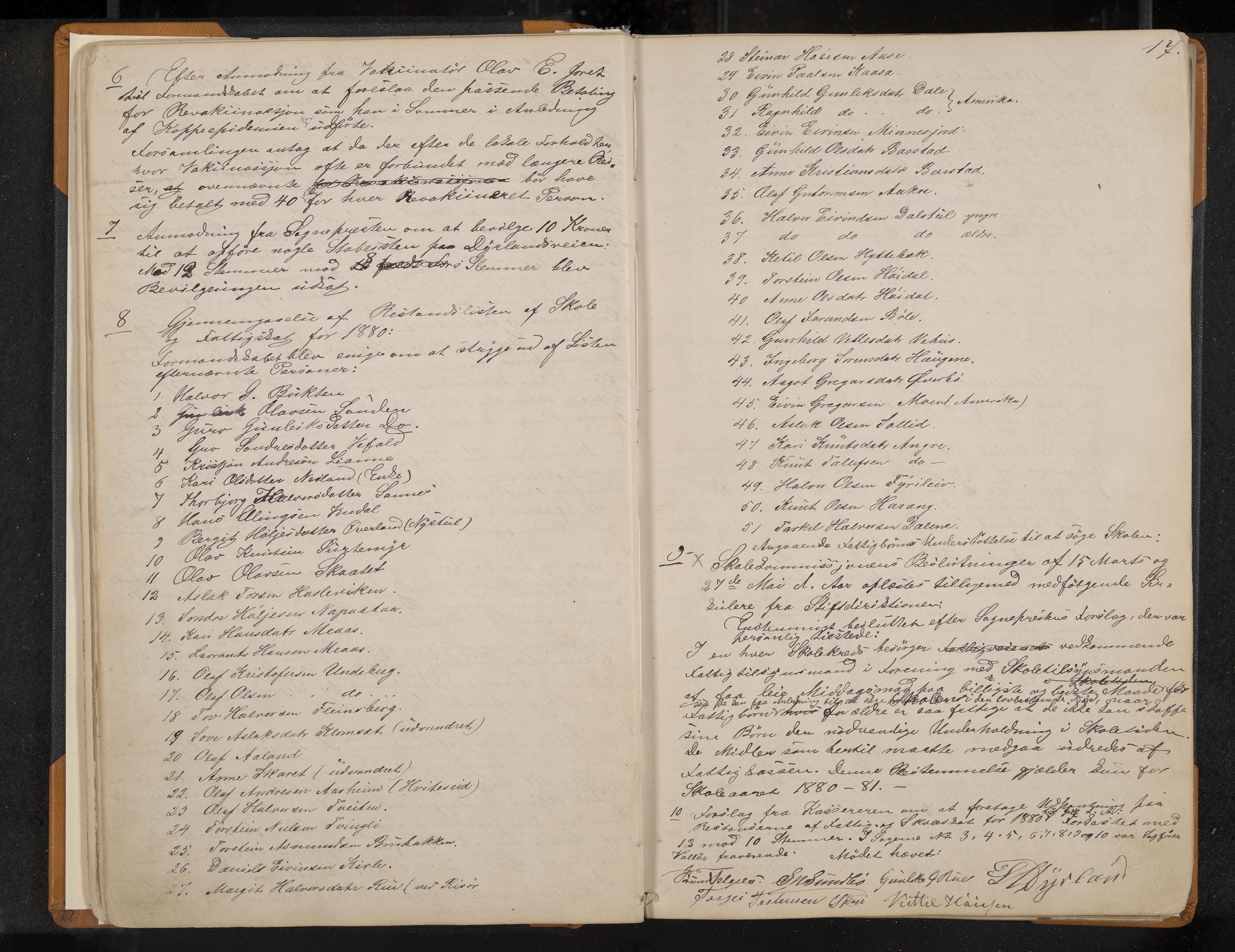 Seljord formannskap og sentraladministrasjon, IKAK/0828021/A/Aa/L0002: Møtebok med register, 1879-1890, s. 17