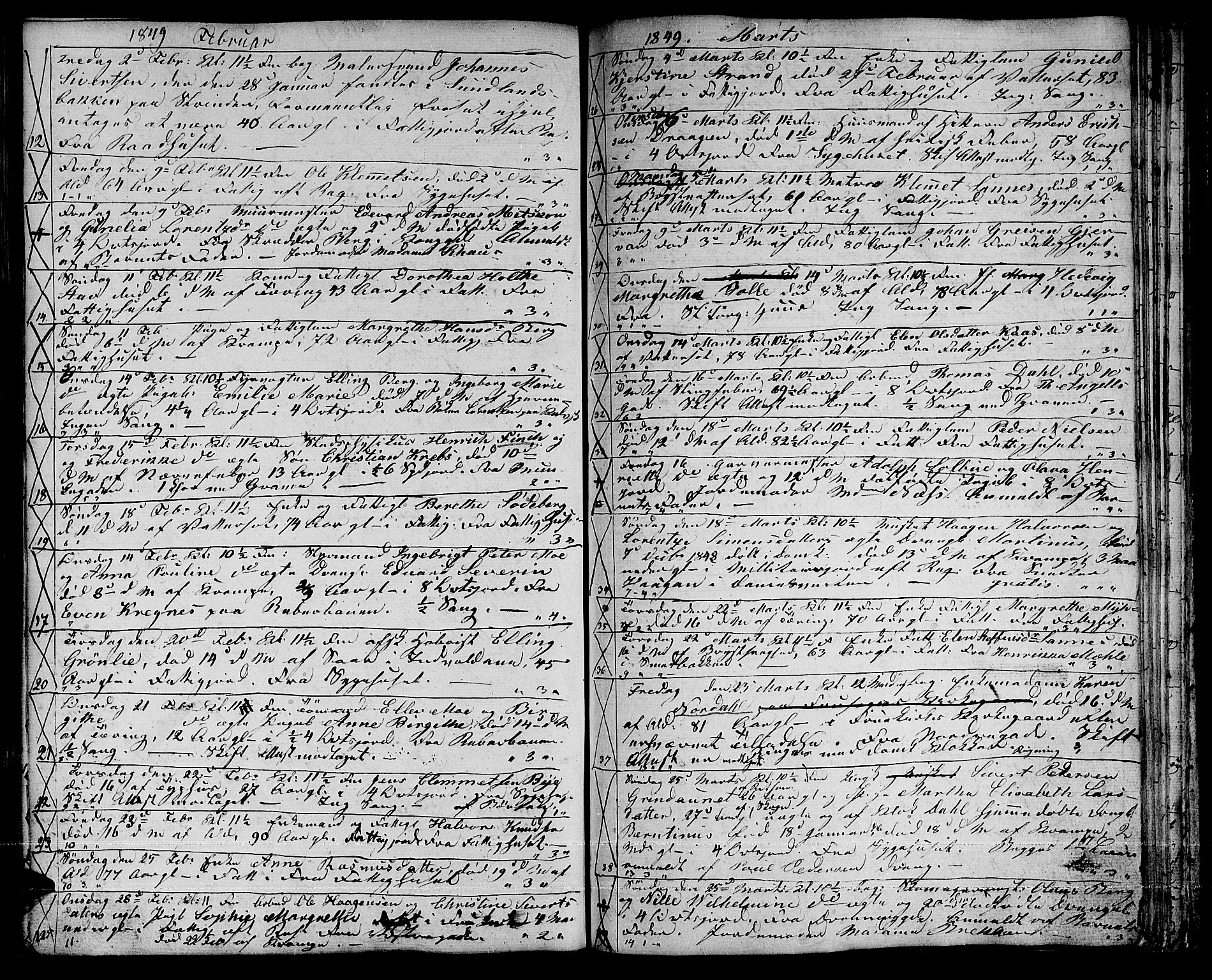 Ministerialprotokoller, klokkerbøker og fødselsregistre - Sør-Trøndelag, AV/SAT-A-1456/601/L0083: Klokkerbok nr. 601C01, 1837-1855
