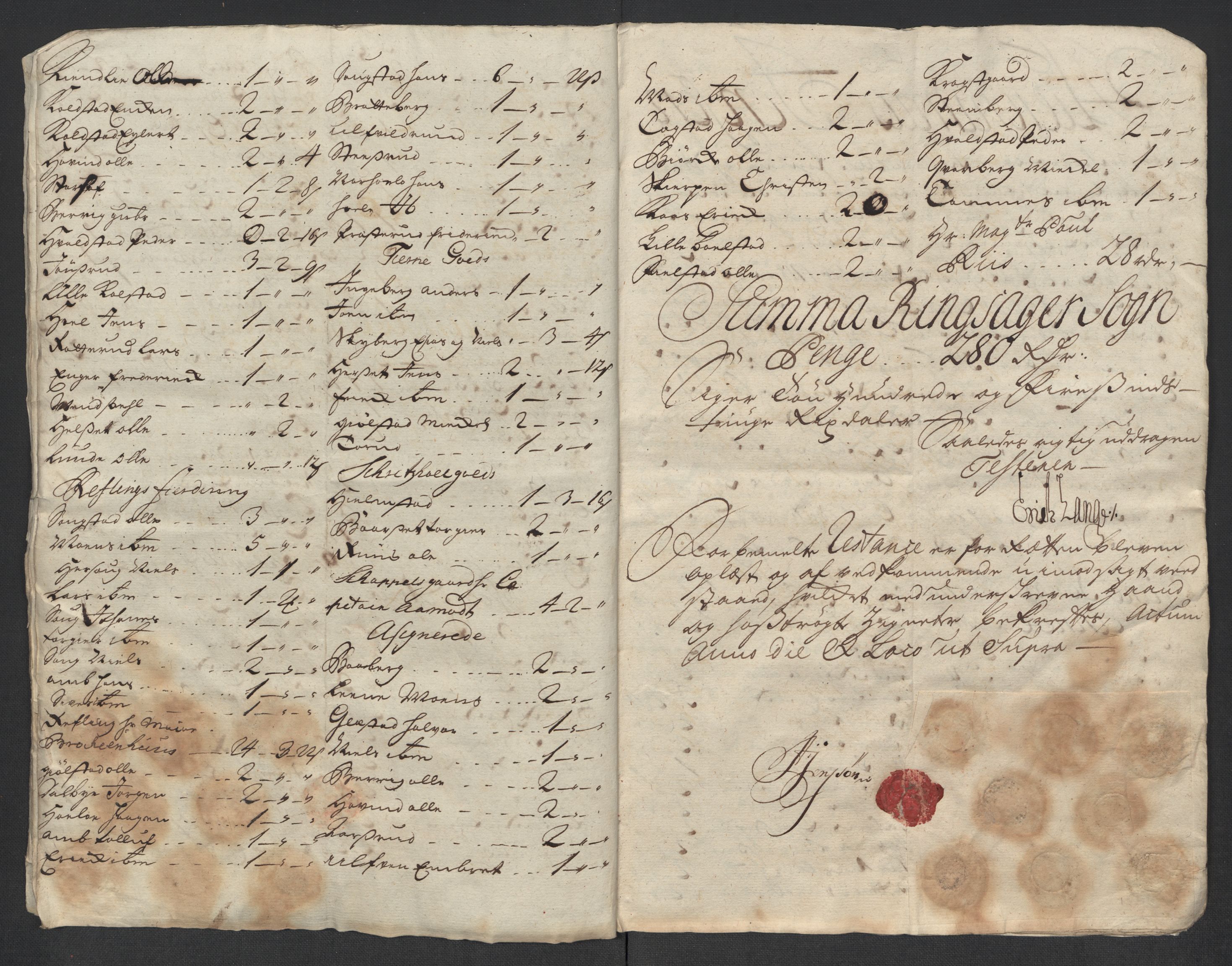 Rentekammeret inntil 1814, Reviderte regnskaper, Fogderegnskap, AV/RA-EA-4092/R16/L1057: Fogderegnskap Hedmark, 1718, s. 387