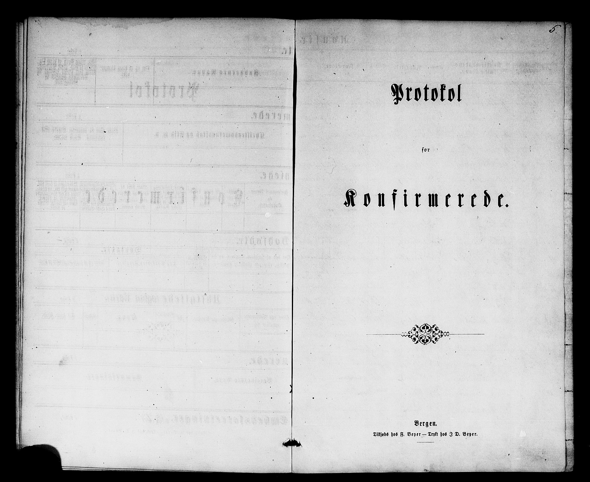 Årdal sokneprestembete, AV/SAB-A-81701: Ministerialbok nr. A 1, 1834-1863, s. 5