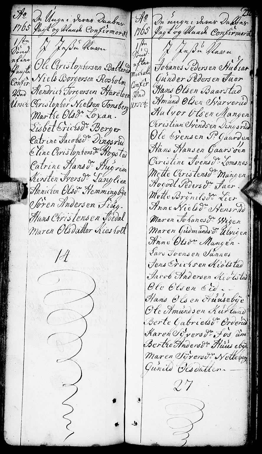 Aurskog prestekontor Kirkebøker, SAO/A-10304a/F/Fa/L0002: Ministerialbok nr. I 2, 1735-1766, s. 272