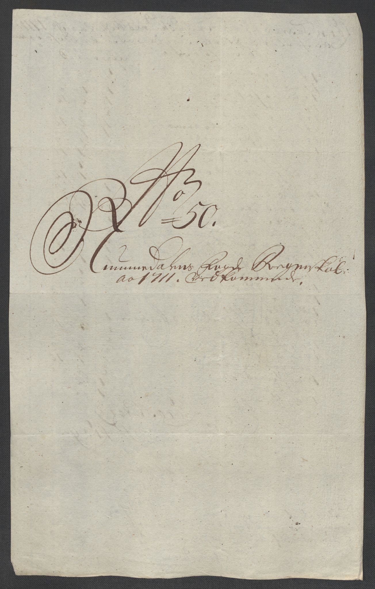 Rentekammeret inntil 1814, Reviderte regnskaper, Fogderegnskap, AV/RA-EA-4092/R64/L4432: Fogderegnskap Namdal, 1711, s. 186
