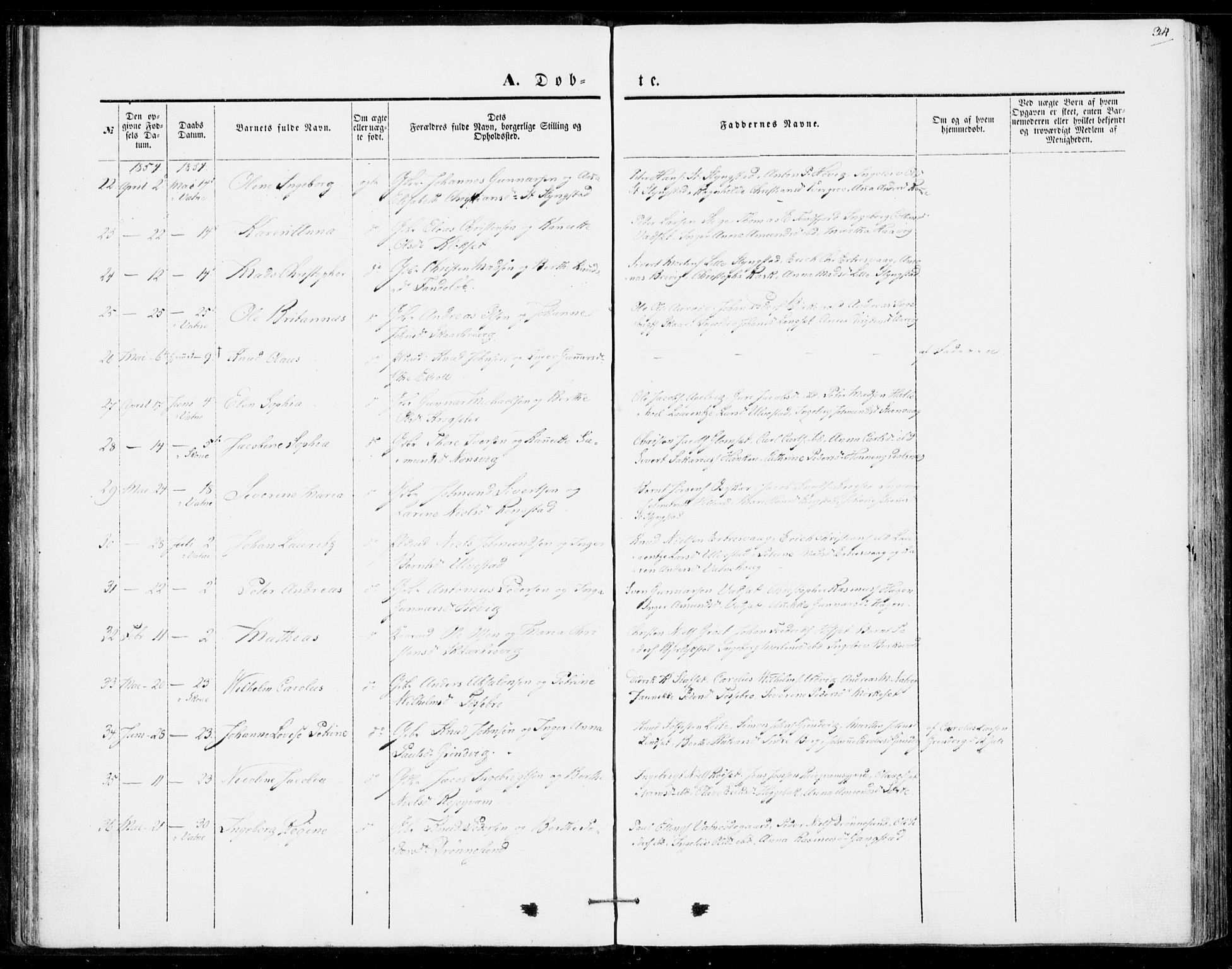 Ministerialprotokoller, klokkerbøker og fødselsregistre - Møre og Romsdal, AV/SAT-A-1454/524/L0353: Ministerialbok nr. 524A05, 1848-1856, s. 34